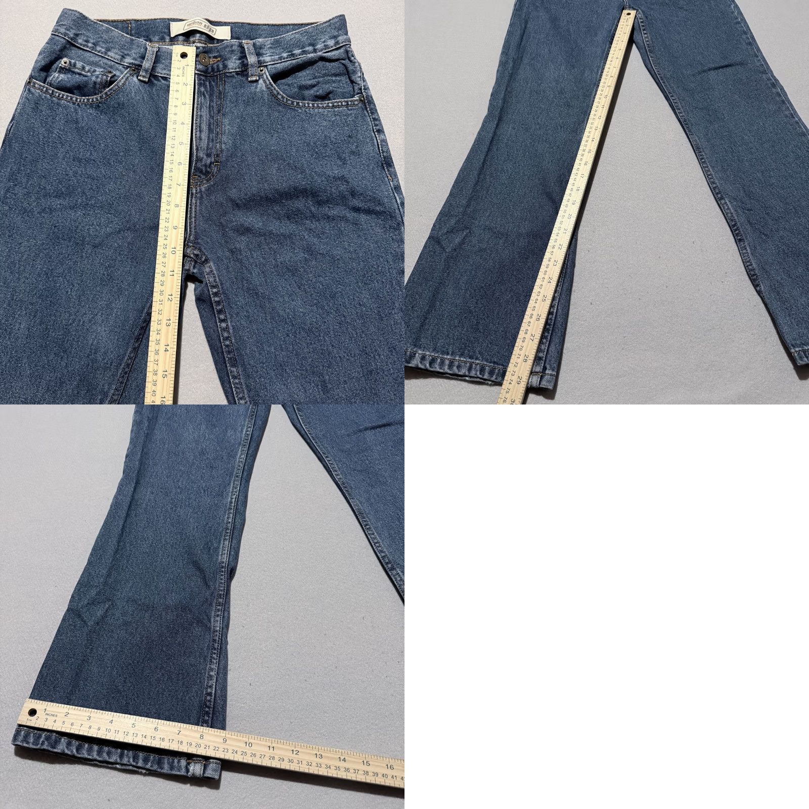Vintage Urban Up Jeans Men Blue Denim Mid Rise Relaxed Straight Size US 30 / EU 46 - 9 Thumbnail