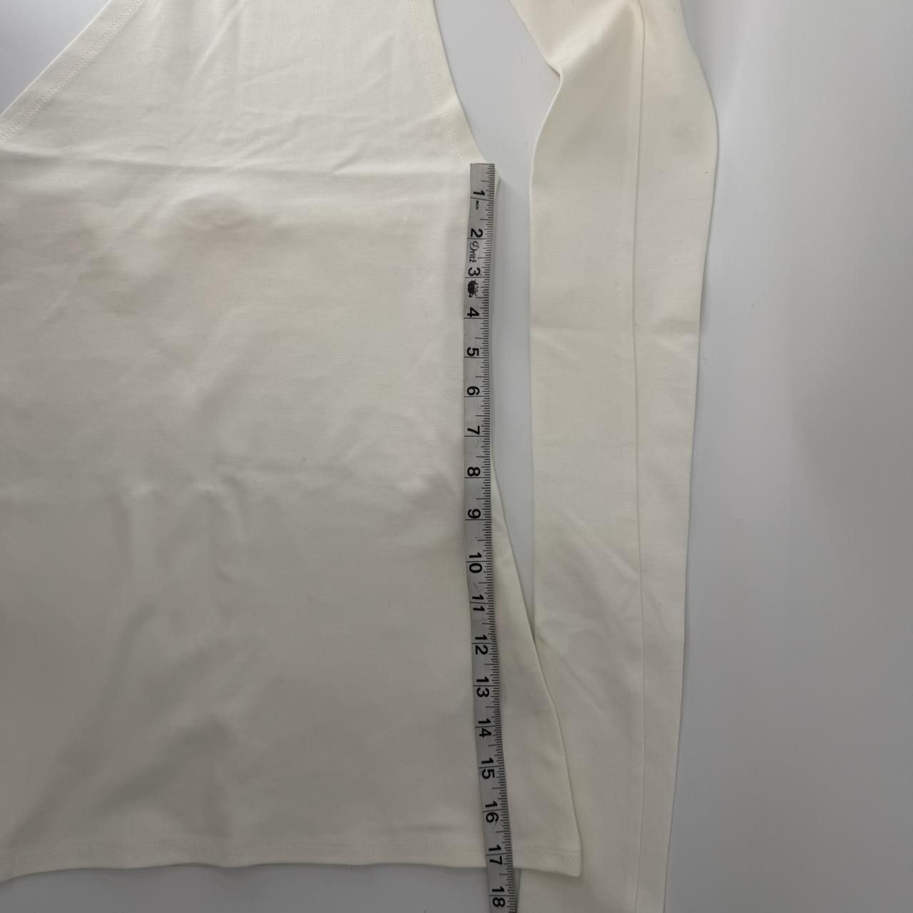 The Unbranded Brand Marcella Manhattan One Shoulder White Size S / US 4 / IT 40 - 4 Thumbnail