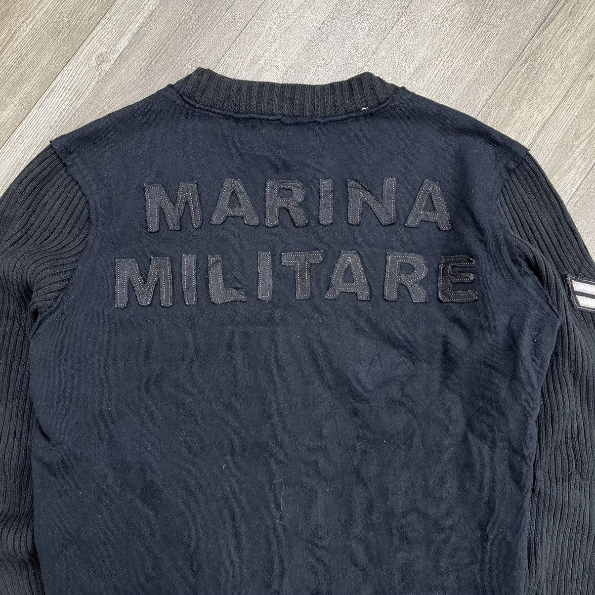 Japanese Brand Vintage 291295=Homme Wool Marina Militane Cardigan Size US M / EU 48-50 / 2 - 13 Thumbnail