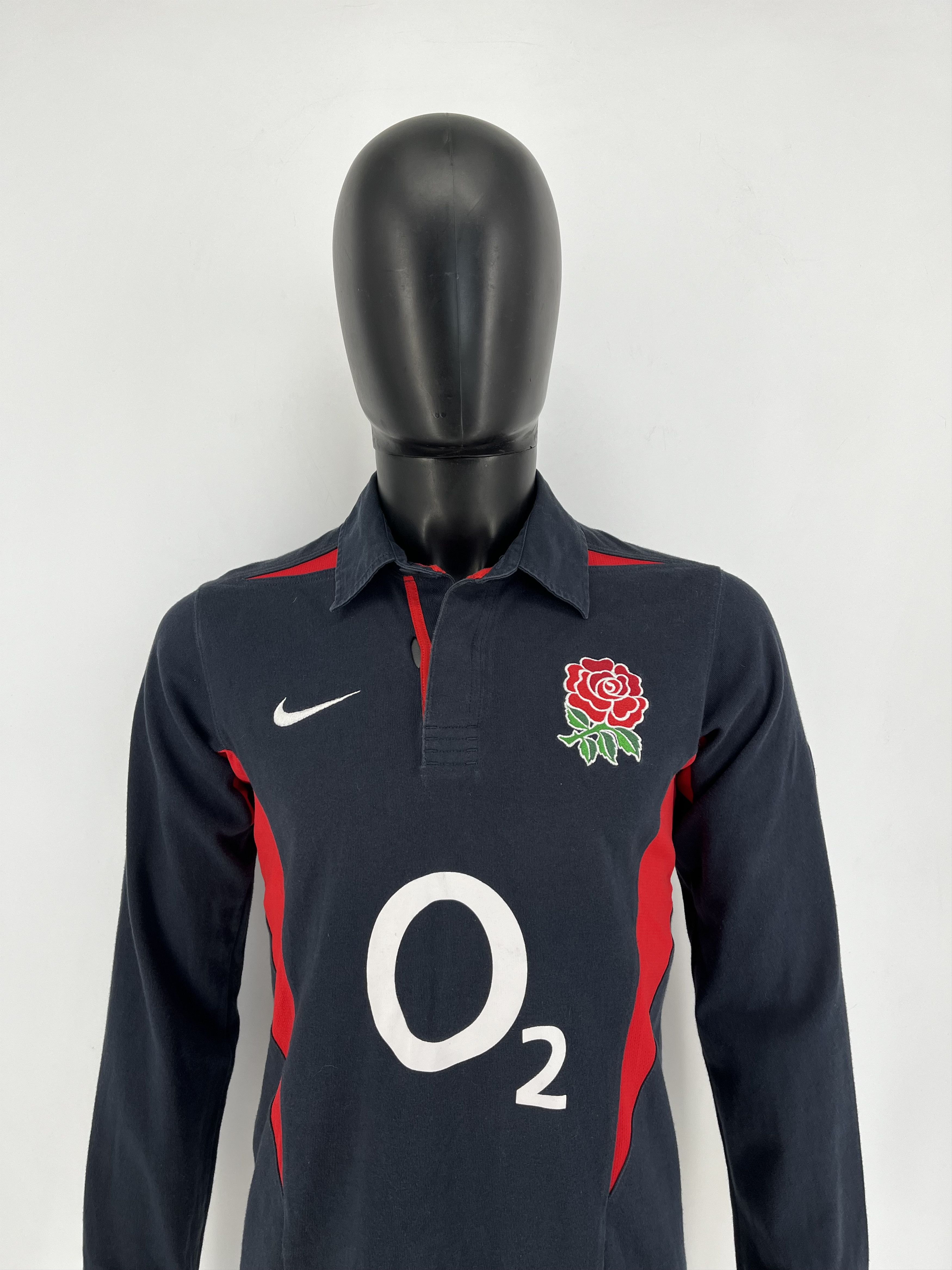 Vintage Vintage Nike England Rugby Shirt y2k streetwear style Size US S / EU 44-46 / 1 - 2 Thumbnail