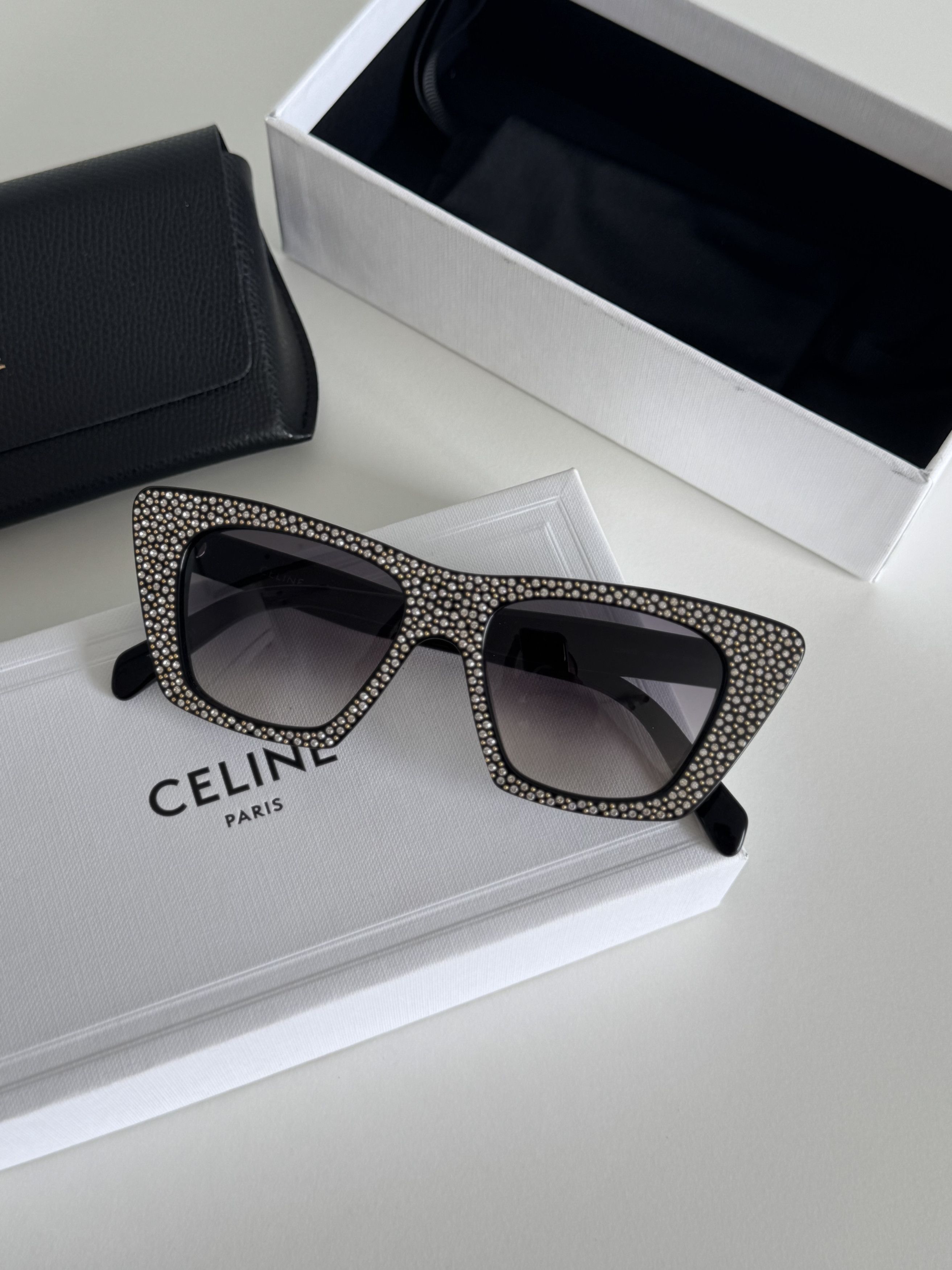 Celine CELINE CRYSTALS SUNGLASSES Size ONE SIZE - 1 Thumbnail