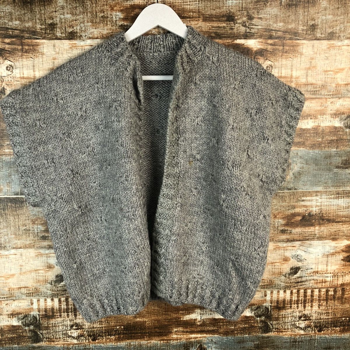 Homespun Knitwear × Japanese Brand Japanese Brand Grey vintage Knitwear #A1799 Size M / US 6-8 / IT 42-44 - 3 Thumbnail