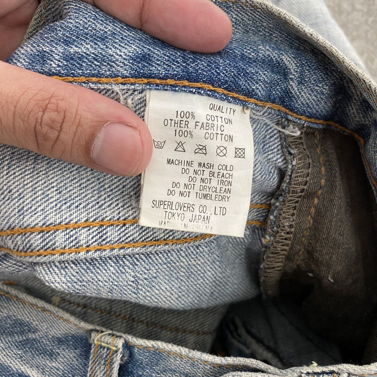 A.F.F.A. Vintage Lover’s Rock Japan Distressed Jeans Size US 30 / EU 46 - 22 Thumbnail