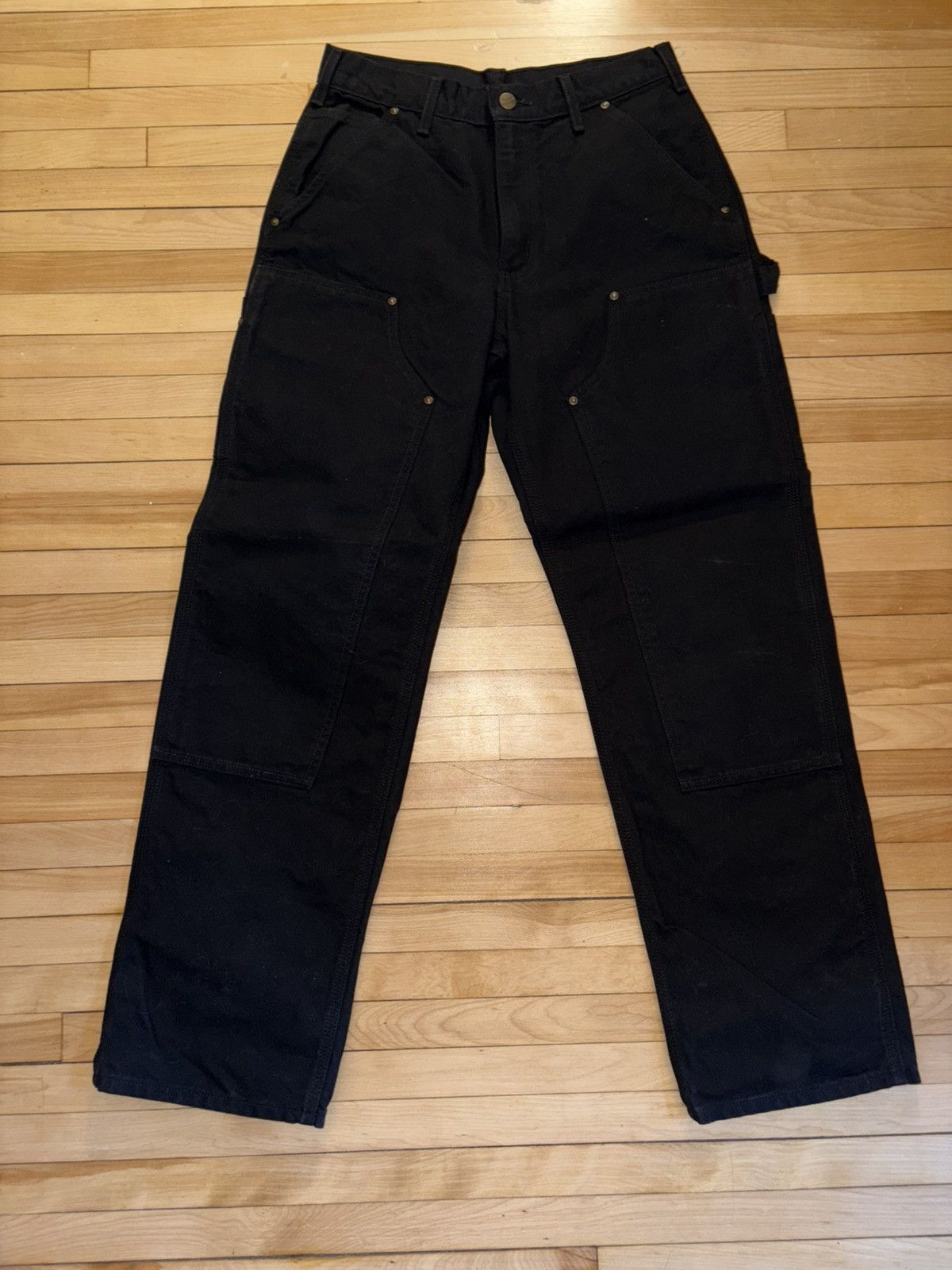 Carhartt Black carhartt dungarees Size US 30 / EU 46 - 1 Thumbnail