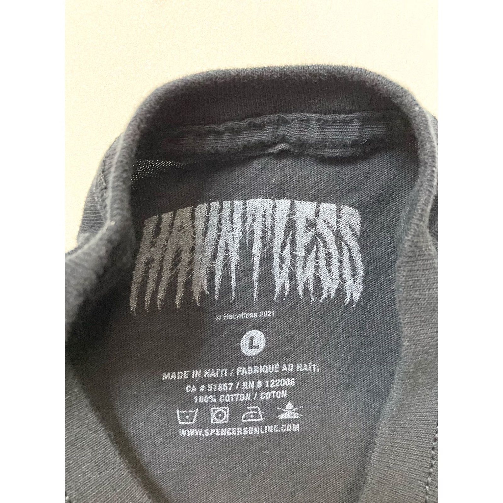 Vintage VINTAGE? Hauntless Welcome To Haunt Land Graphic T-shirt Men L Black Size US L / EU 52-54 / 3 - 4 Thumbnail