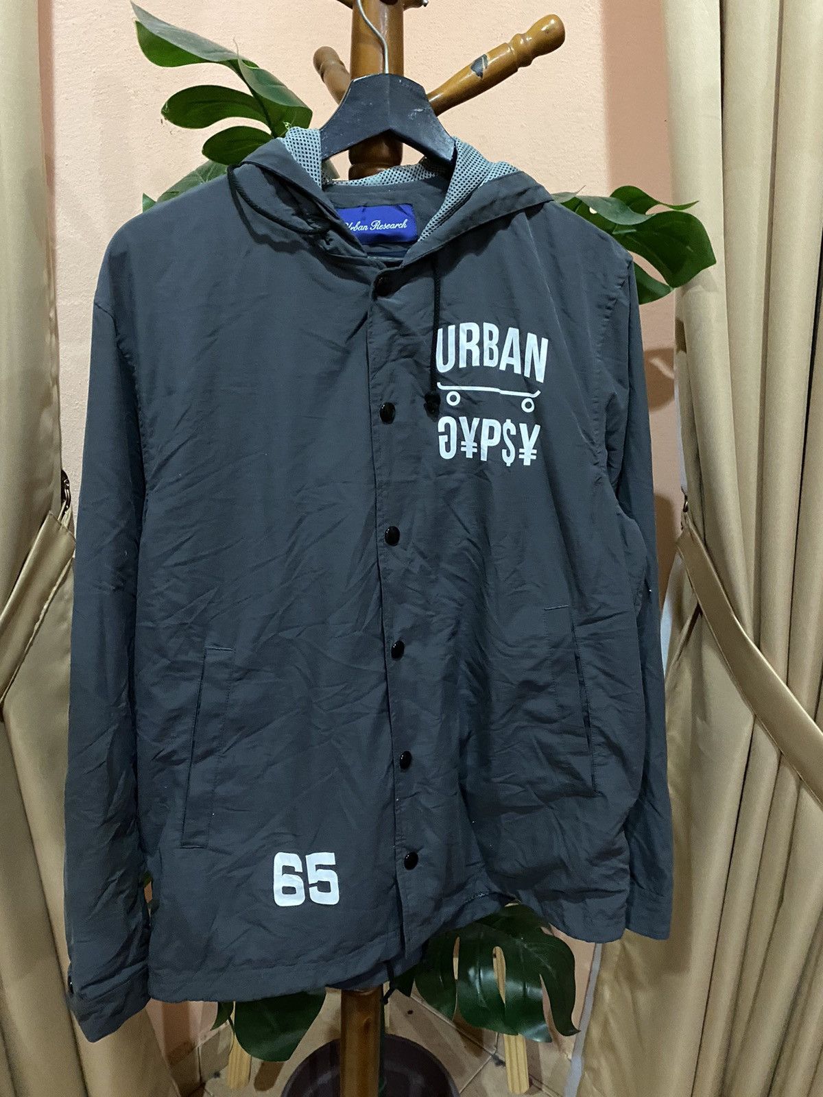 URBAN RESEARCH DOORS Urban Research ‘Urban Gypsy’ Hooded Jacket Casual Wear Size US M / EU 48-50 / 2 - 6 Thumbnail