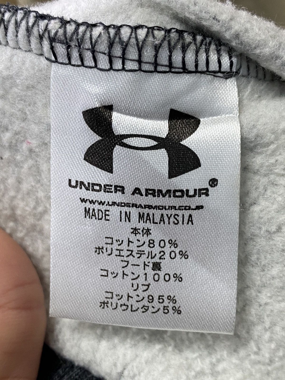 Under Armour × Vintage Under Armour big logo hoodies Size US M / EU 48-50 / 2 - 17 Thumbnail