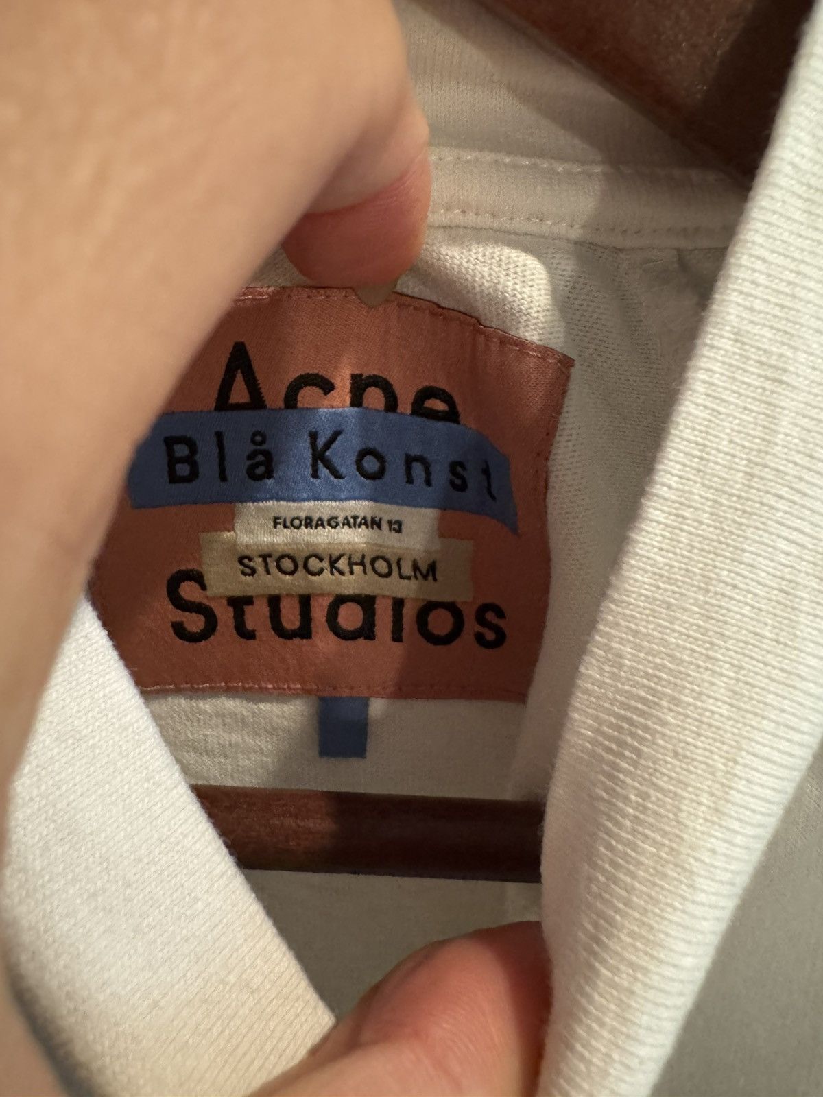 Acne Studios Short Sleeve Mock Neck Acne Studios Shirt Size US XXS / EU 40 - 4 Thumbnail