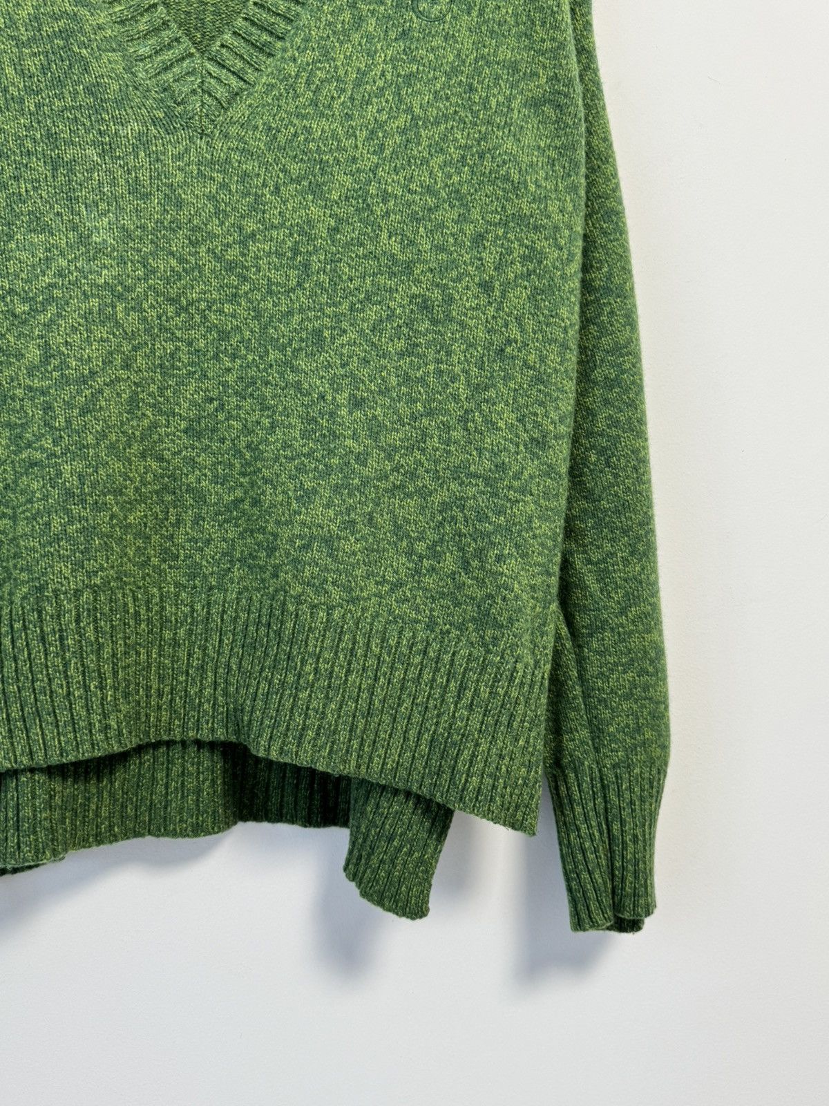 Ganni GANNI Wool Blend V Neck Sweater Women’s Size L/XL Size L / US 10 / IT 46 - 3 Thumbnail