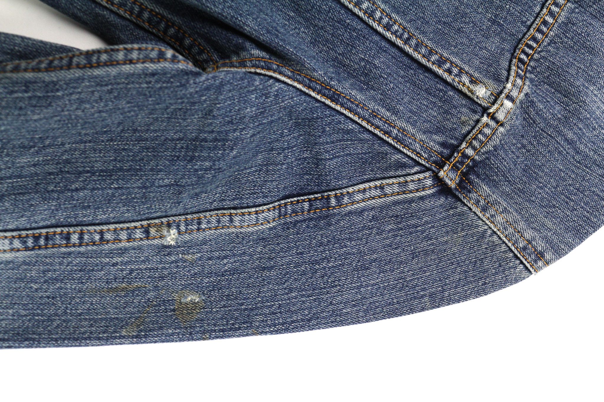 Nudie Jeans BILLY S Crunch Blue Denim Logo Jacket 81068 Size US S / EU 44-46 / 1 - 9 Thumbnail