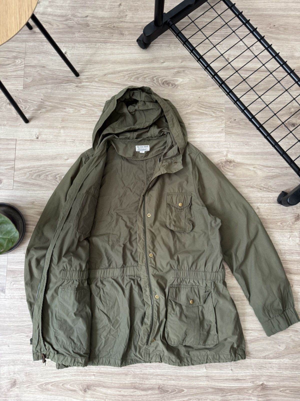 Other Vintage Polo Ralph Lauren Khaki Military Parka Jacket Size XL / US 12-14 / IT 48-50 - 5 Thumbnail