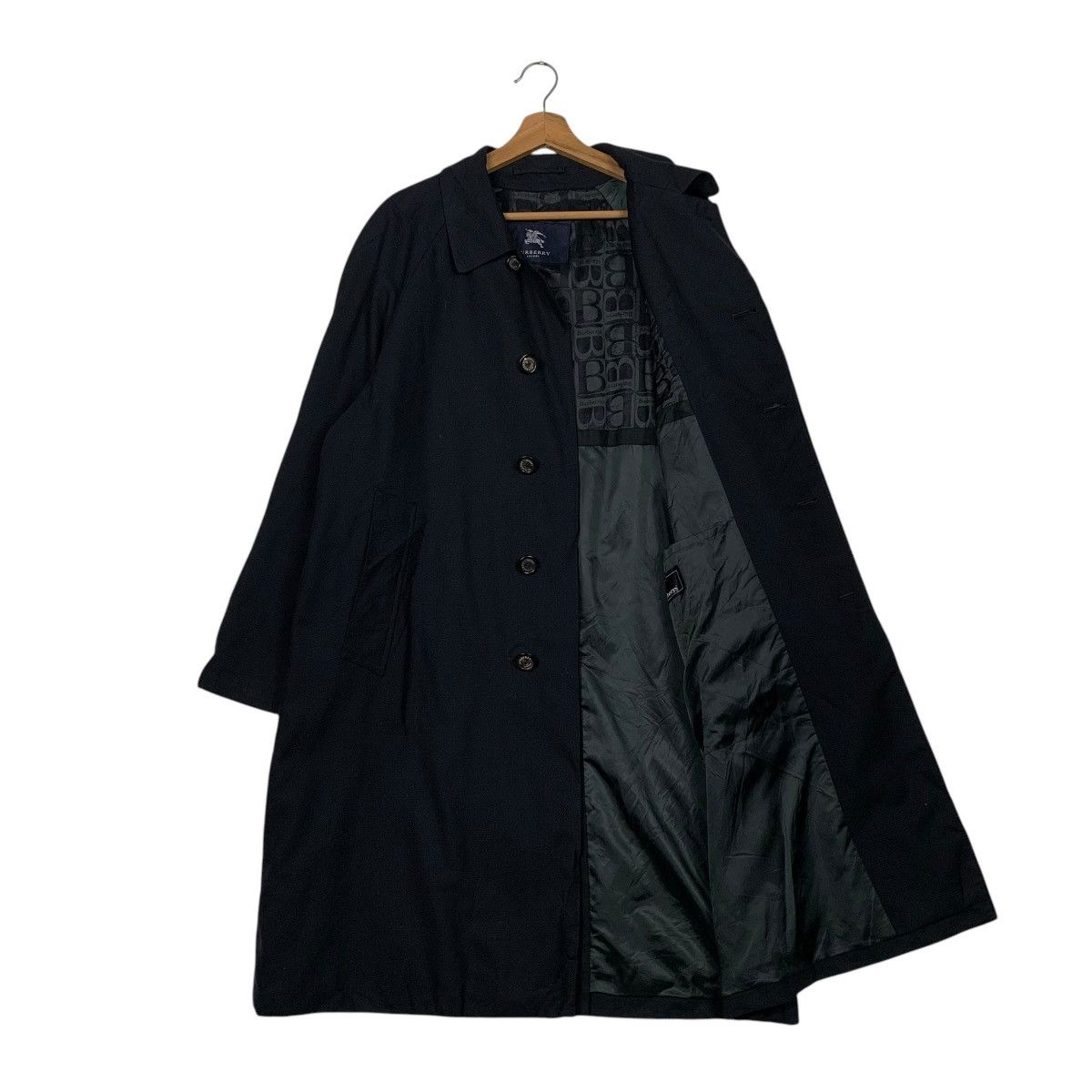 Burberry Vintage Burberry London Wool Trench Coat Size US L / EU 52-54 / 3 - 10 Thumbnail