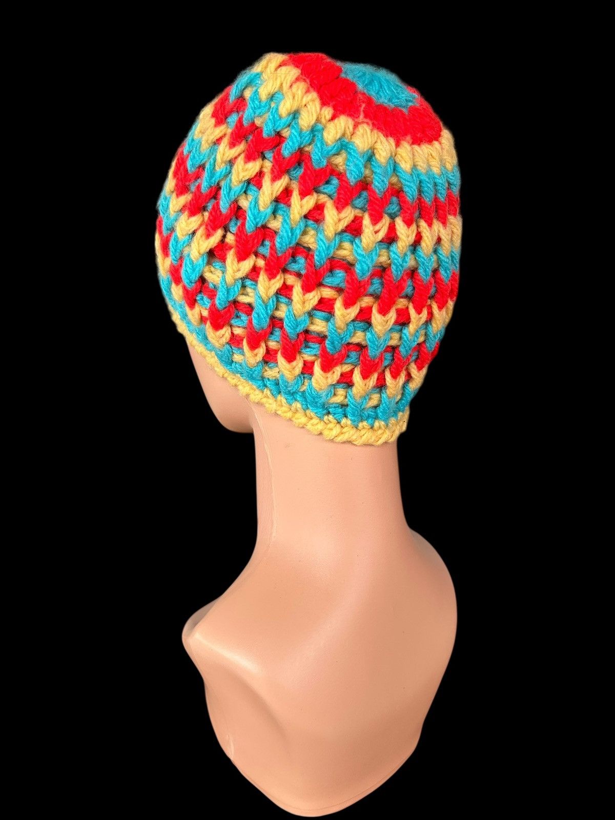 Japanese Brand × Kapital × Vintage Crochet Knitted Handmade Beanie Hats Size ONE SIZE - 3 Thumbnail