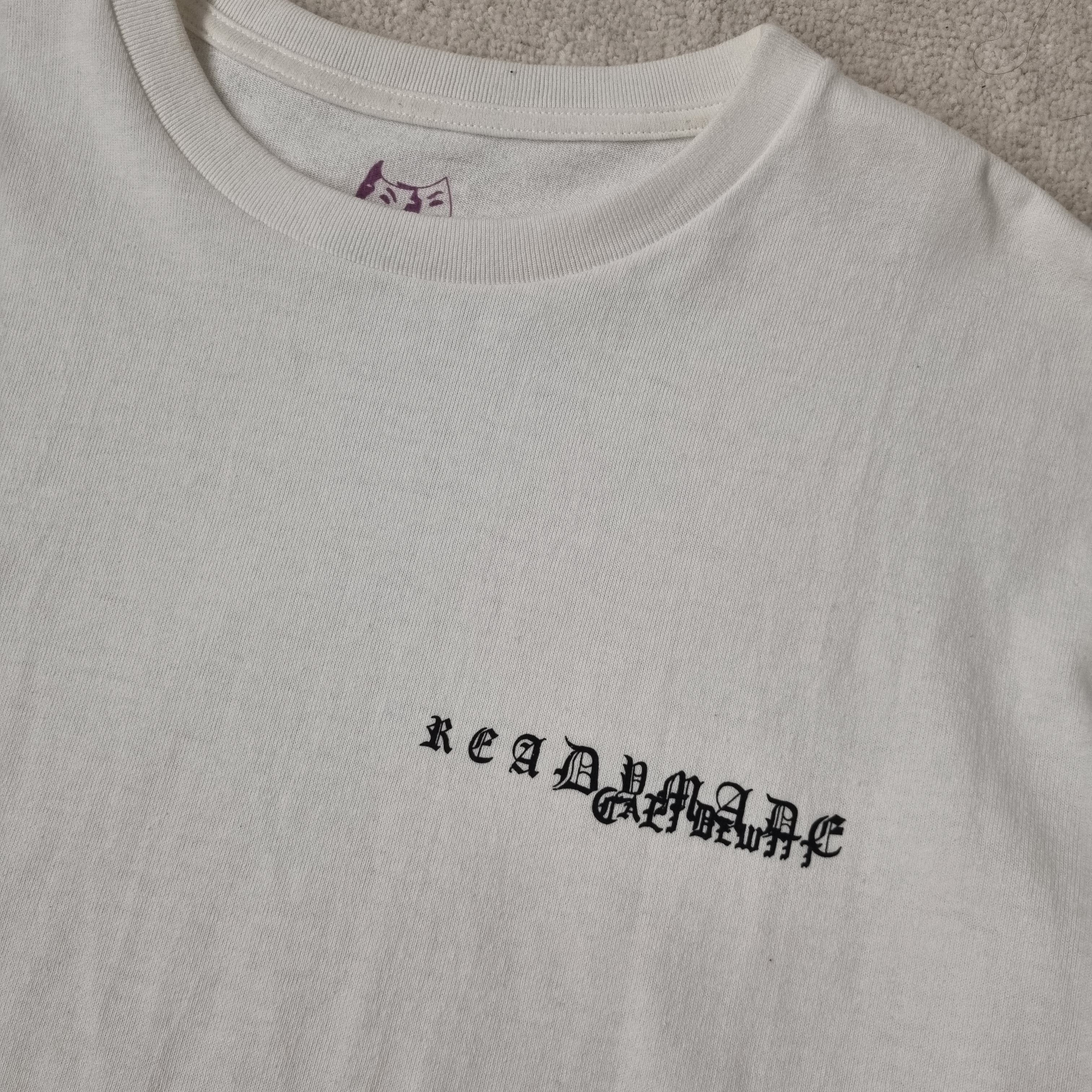 READYMADE Readymade Logo White Tshirt Small New Size US S / EU 44-46 / 1 - 1 Thumbnail