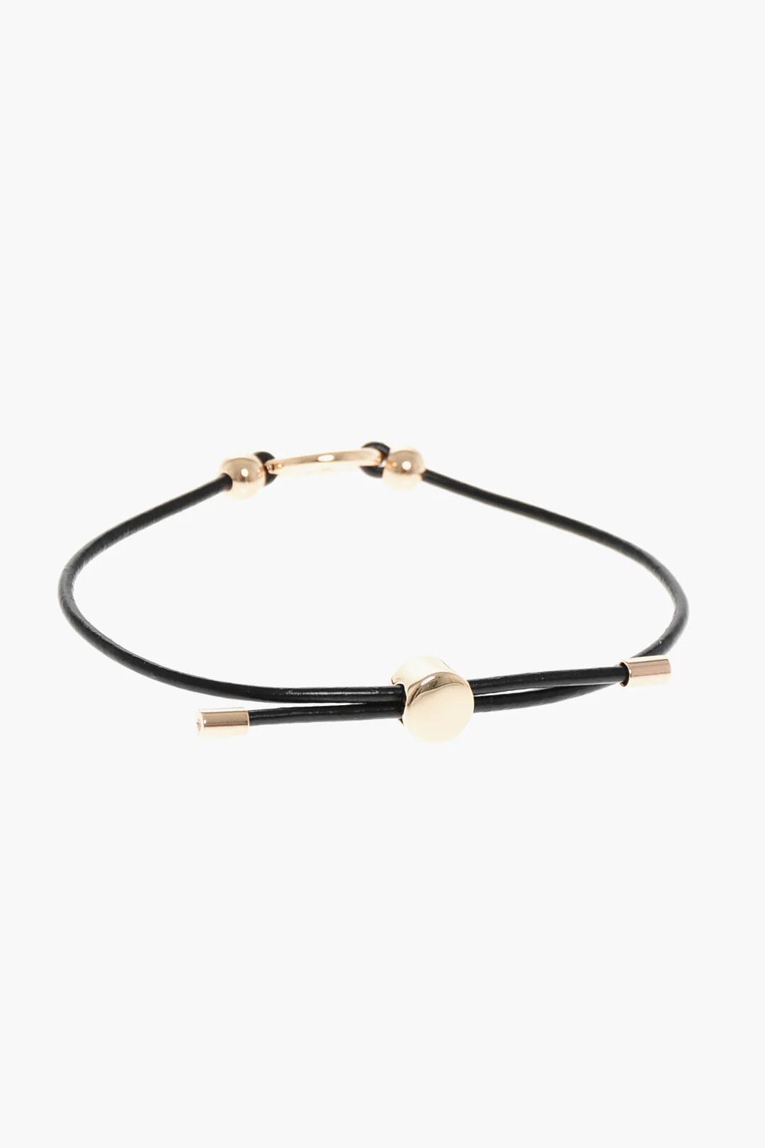 Tory Burch og1mm0426 Size: OS / Adjustable Leather Bracelet in Black Size ONE SIZE - 2 Thumbnail