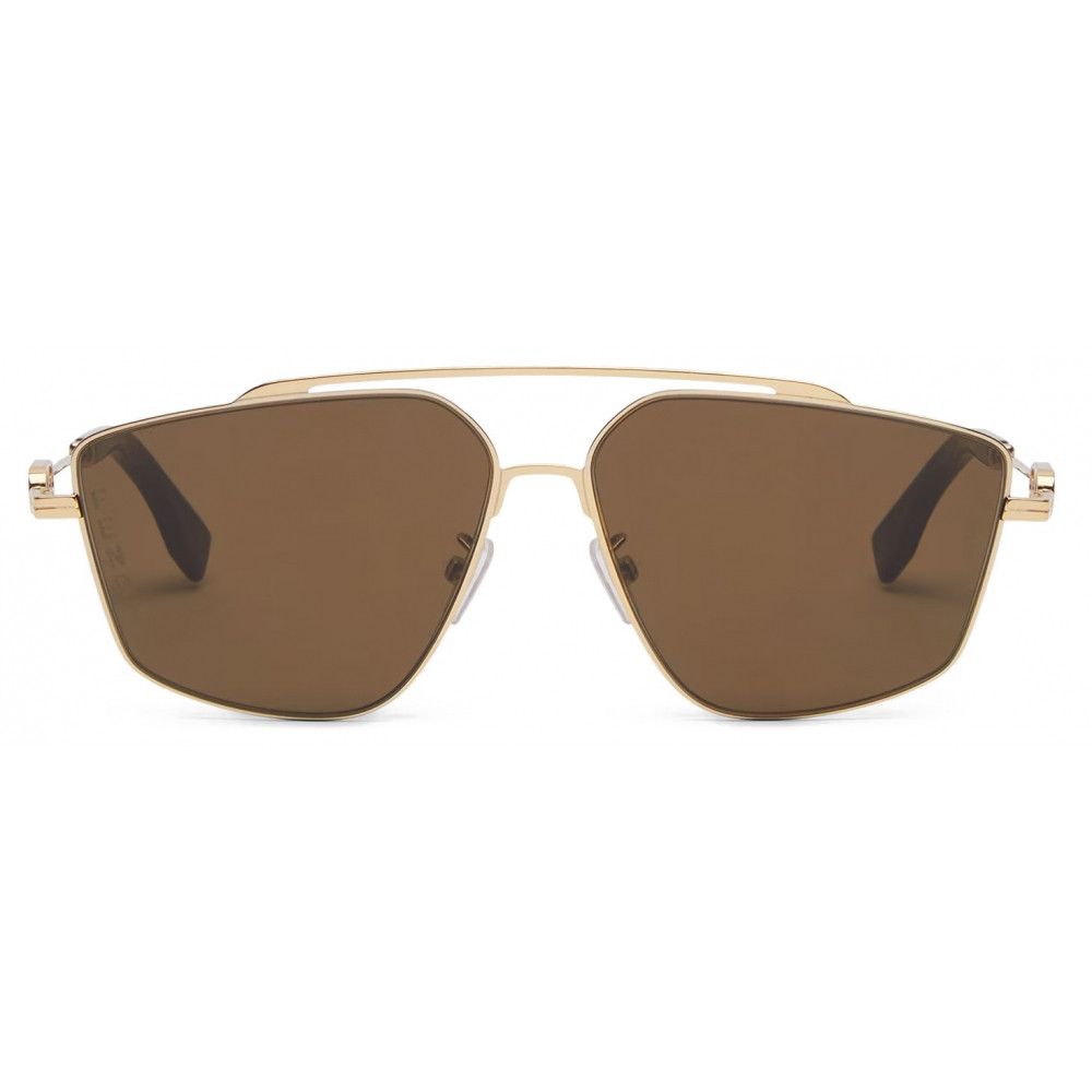 Fendi o1loc1c0824 Size: OS / Sunglasses in Gold Brown Size ONE SIZE - 2 Thumbnail