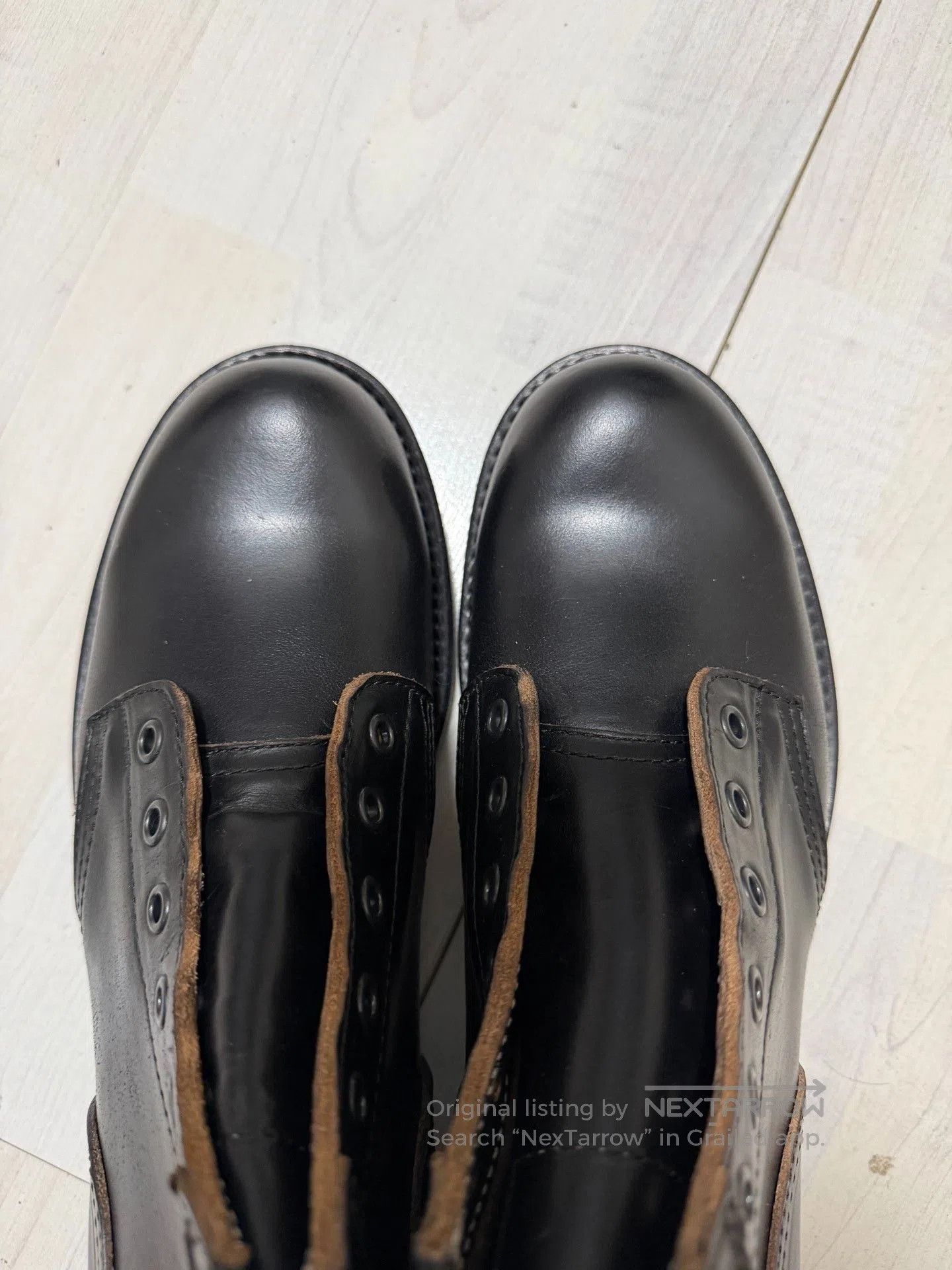 Vintage GRE A02 Goodyear Horween CXL Work Boots. Size US 8 / EU 41 - 5 Thumbnail