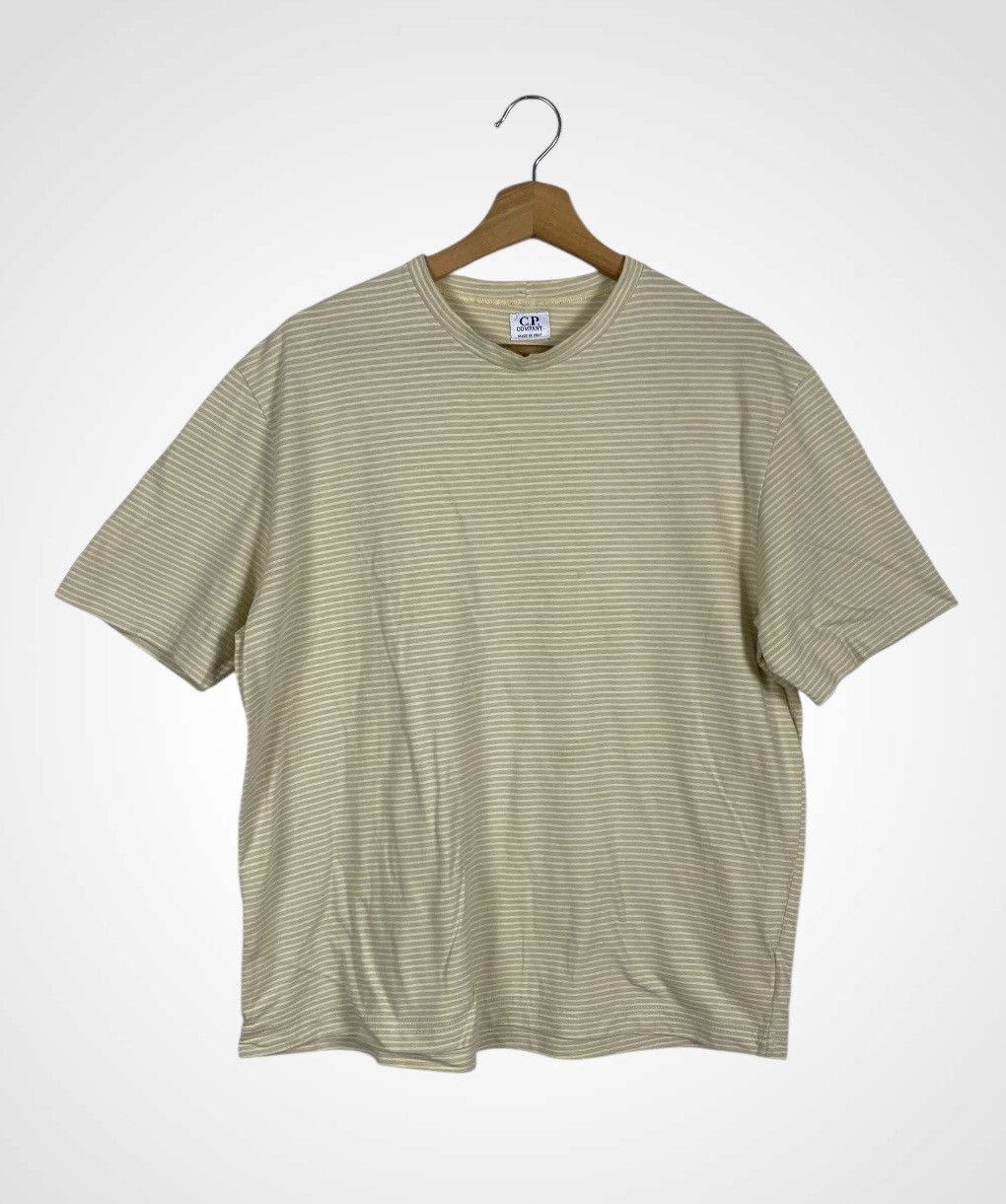 C.P. Company Rare Vintage C. P. Company Stripe T-Shirt Size US L / EU 52-54 / 3 - 1 Thumbnail