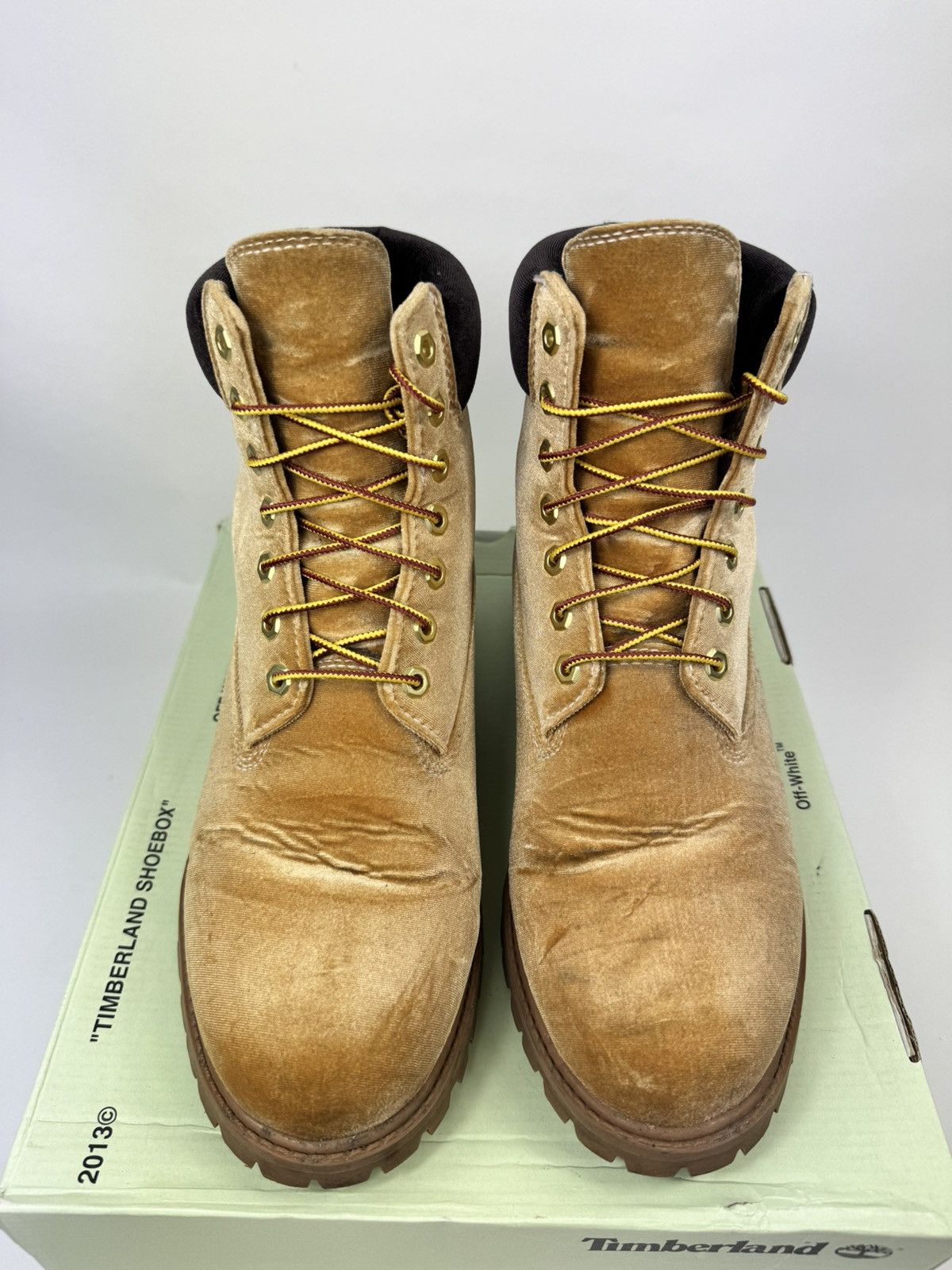 Off white timberland wheat online