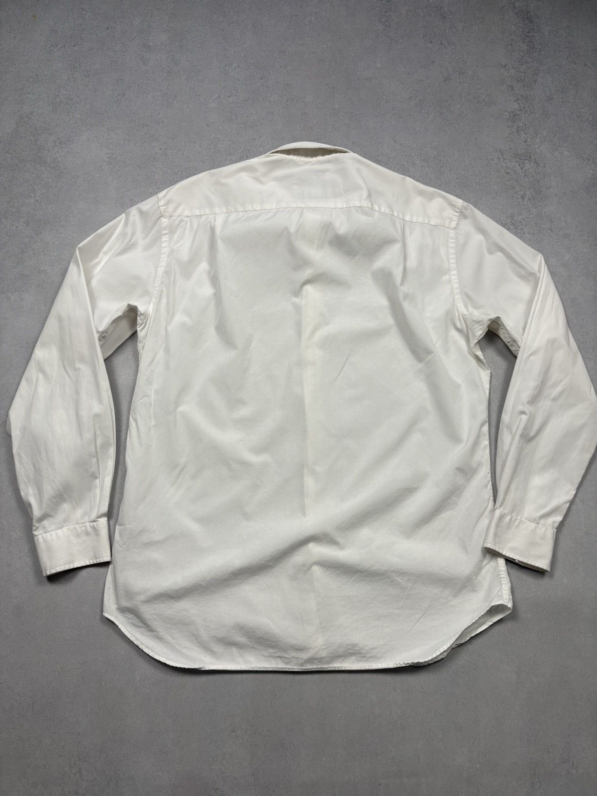 Vivienne Westwood SS15 Vivienne Westwood Orb Small Logo White Button Up Shirt Size US L / EU 52-54 / 3 - 16 Thumbnail