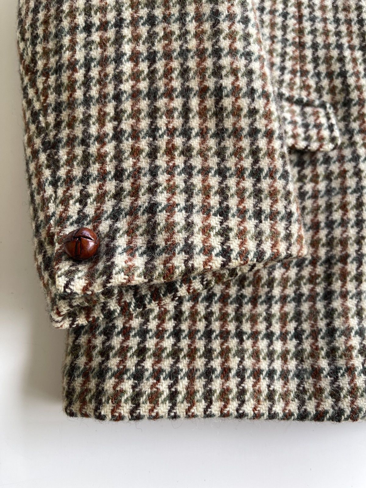 Harris Tweed Dunn X Harris Tweed Hand Woven Wool Coat Size US S / EU 44-46 / 1 - 6 Thumbnail