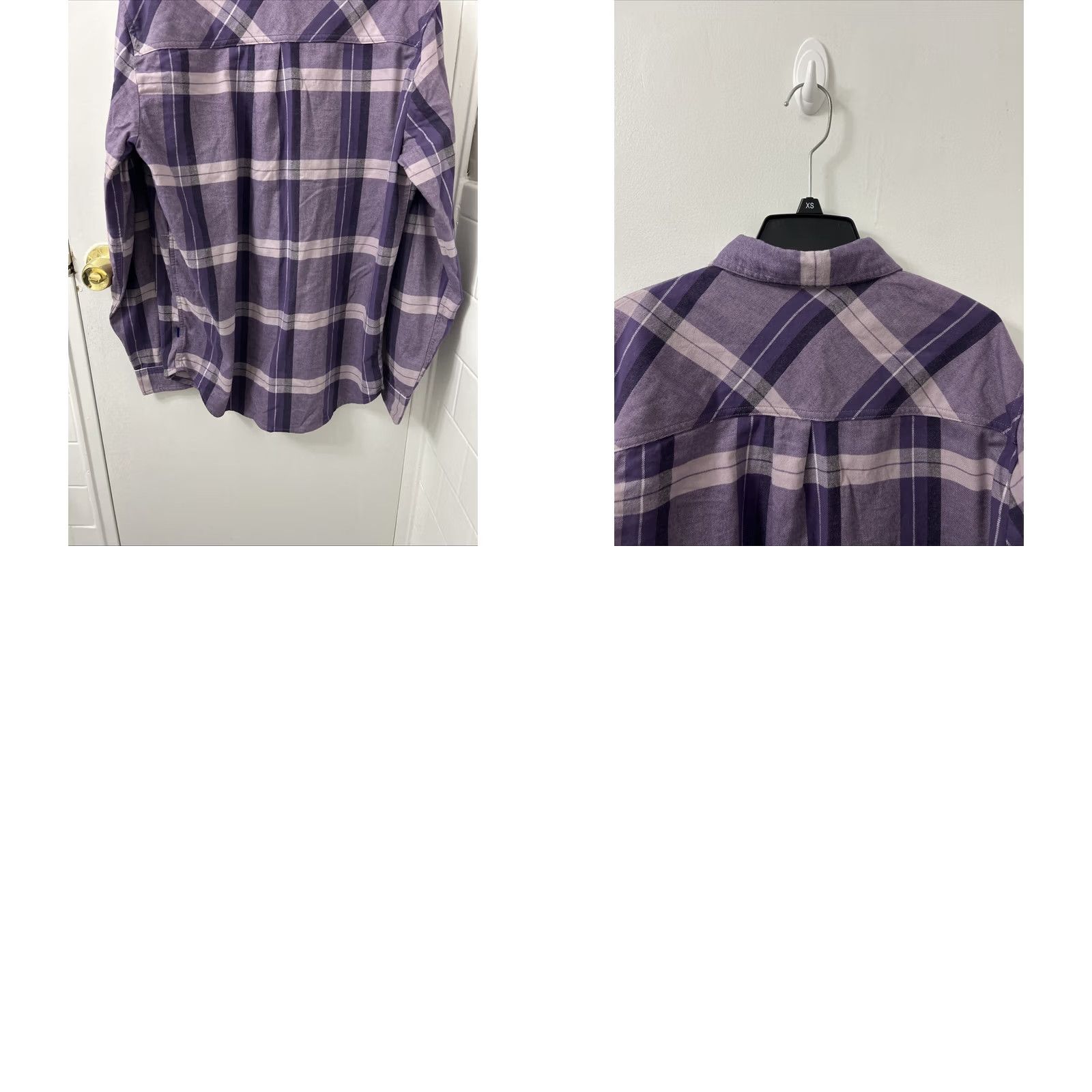 Burton Burton Shirt Mens Sz Small Purple Plaid Flannel Button Down Pockets Long Sleeve Size US S / EU 44-46 / 1 - 9 Thumbnail