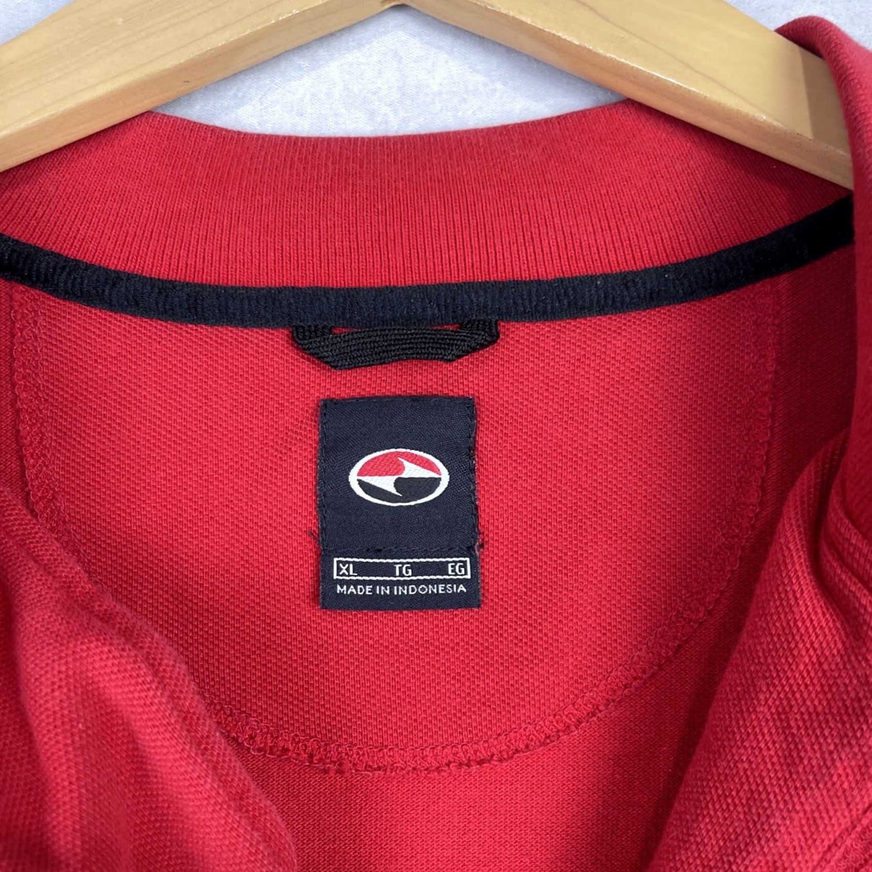 Nike Nike Tiger Woods Polo Shirt Mens XL Red Nike Golf Quarter Zip Vintage Size US XL / EU 56 / 4 - 7 Thumbnail