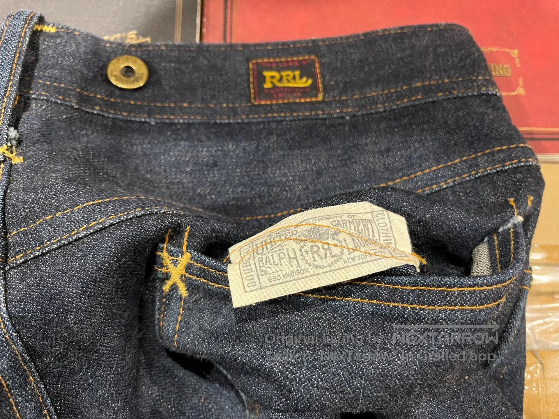 RRL Ralph Lauren RRL Limited Edition Denim Jeans. Size US 31 - 9 Thumbnail