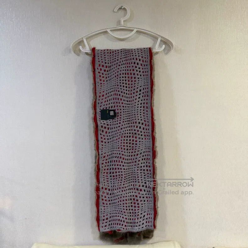 Fendi Fendi Wool scarf, neck warmer, length 148cm Size ONE SIZE - 2 Thumbnail