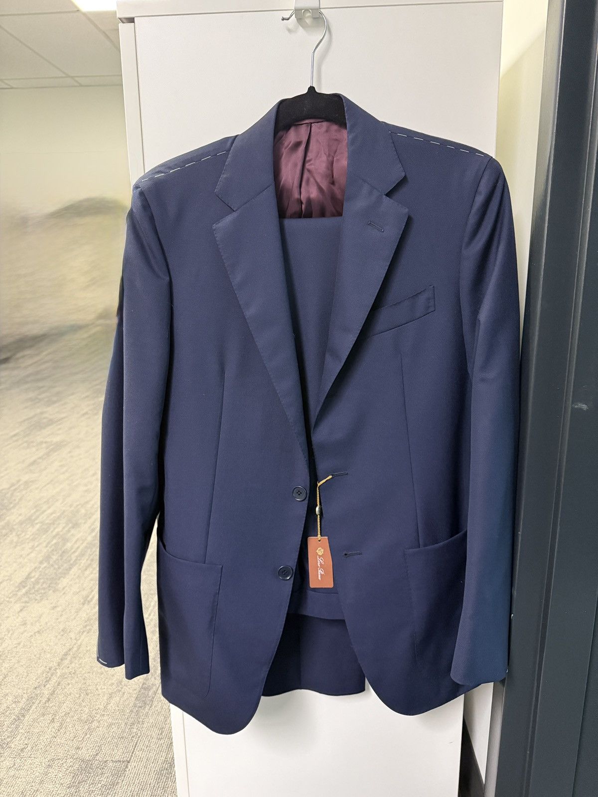 Loro Piana BNWT Loro Piana navy suit Size 46R - 1 Thumbnail