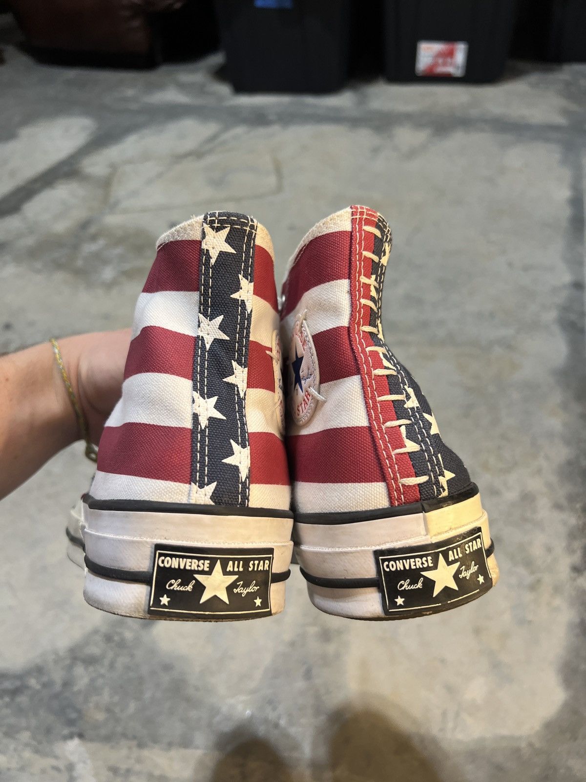 Converse american flag chuck 70 archive restructured unisex sneakers Size US 8 / EU 41 - 6 Thumbnail