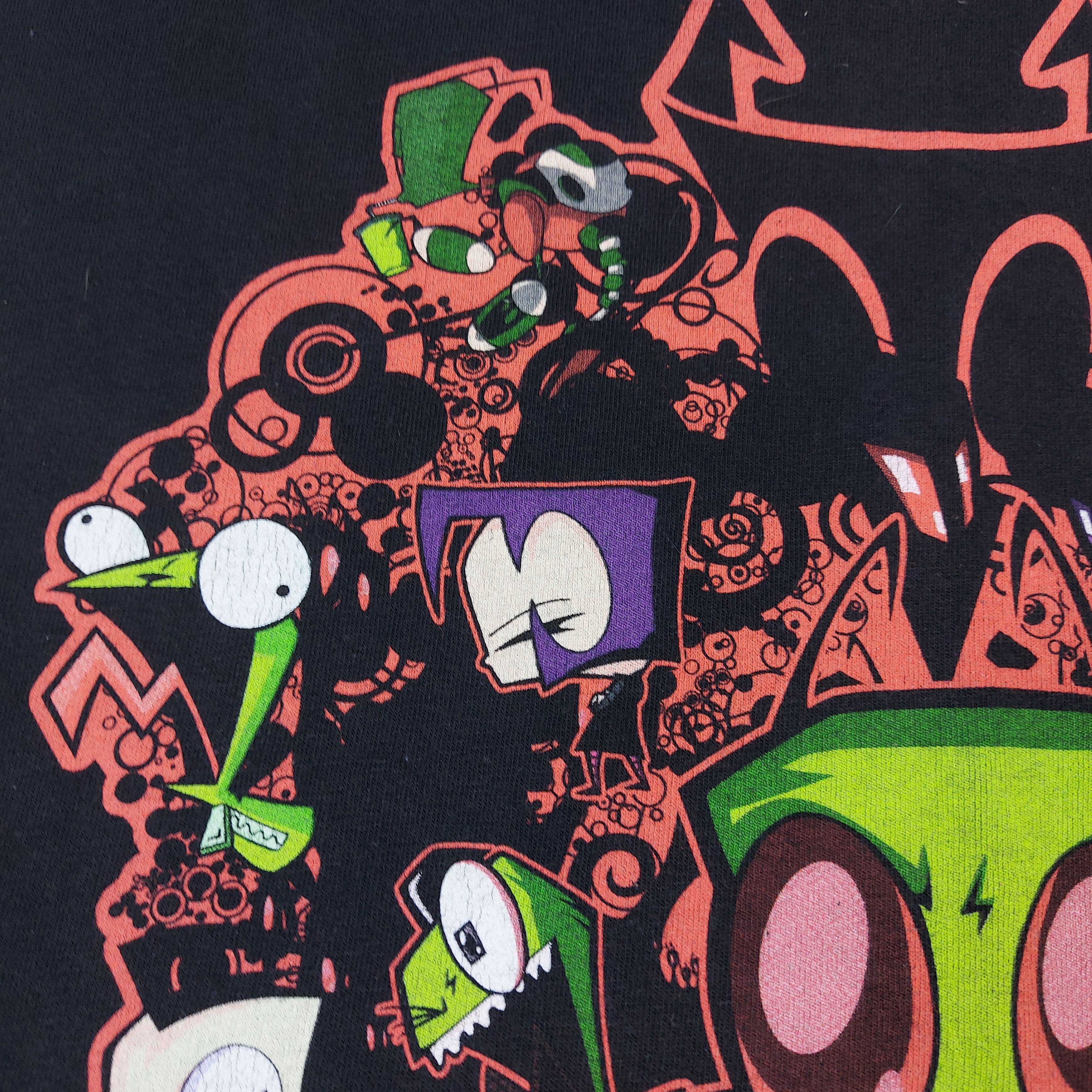 Cartoon Network Vintage Invader Zim Nickelodeon Animation Studio TEE Size US XL / EU 56 / 4 - 5 Thumbnail