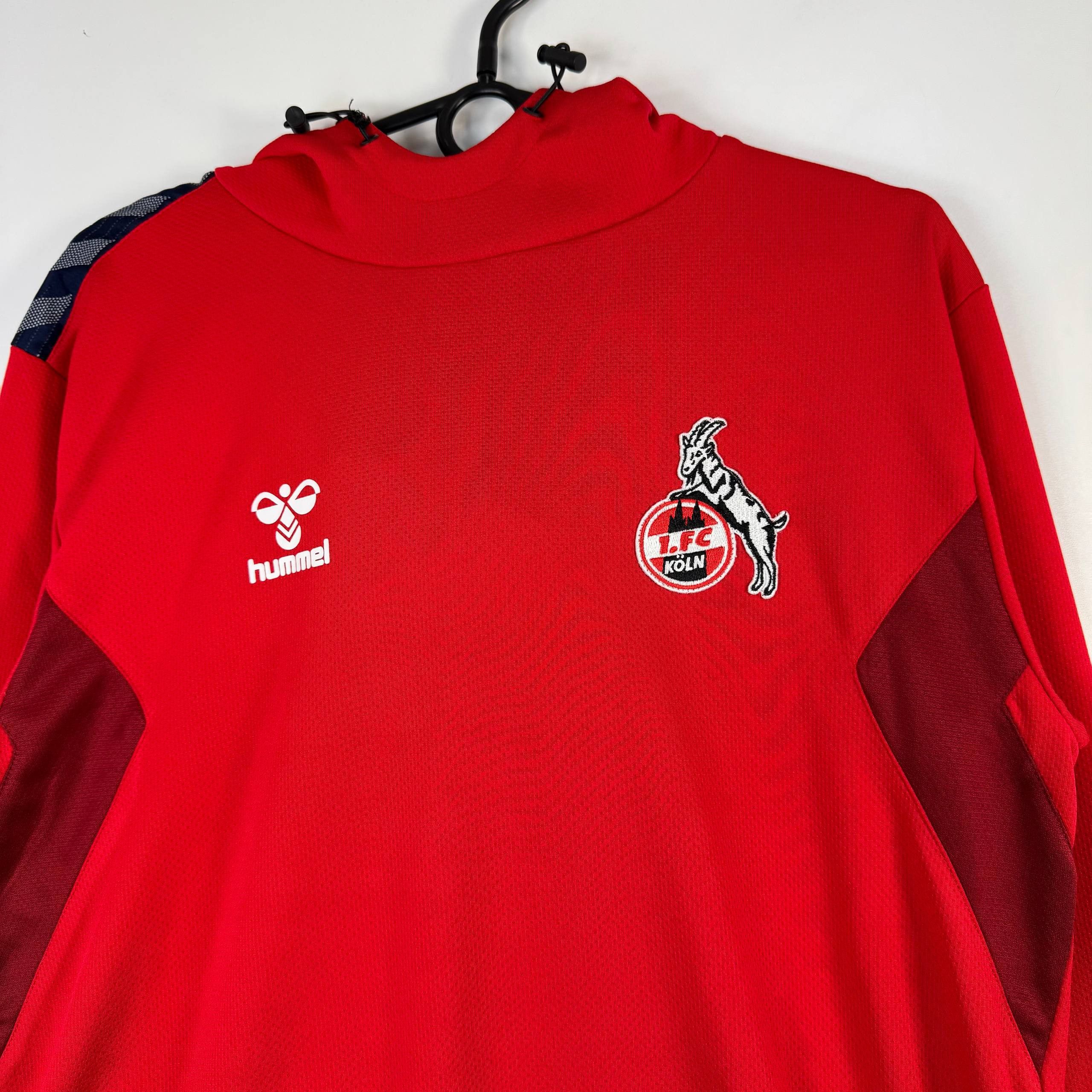 Hummel Hummel 1 FC Koln Training Hoodie Football Track Men Size M Size US M / EU 48-50 / 2 - 2 Thumbnail