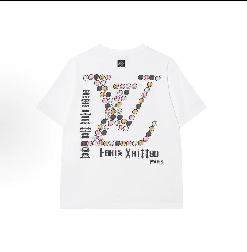 Louis Vuitton louis vuitton Logo printed crew neck short sleeves Size US M / EU 48-50 / 2 - 2 Thumbnail