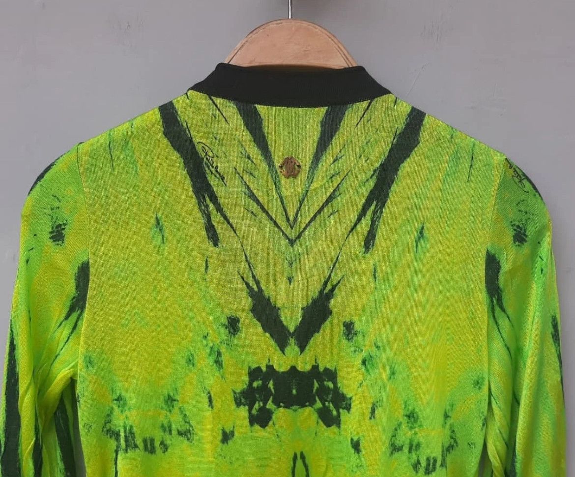 Roberto Cavalli 2000s Roberto Cavalli Rayon Cardigan Size M / US 6-8 / IT 42-44 - 4 Thumbnail