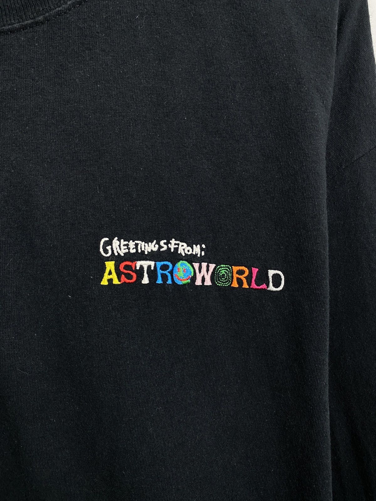 Band Tees × Travis Scott Travis Scott Astroworld Greetings From Long Sleeve Rare Hype Size US XL / EU 56 / 4 - 5 Thumbnail