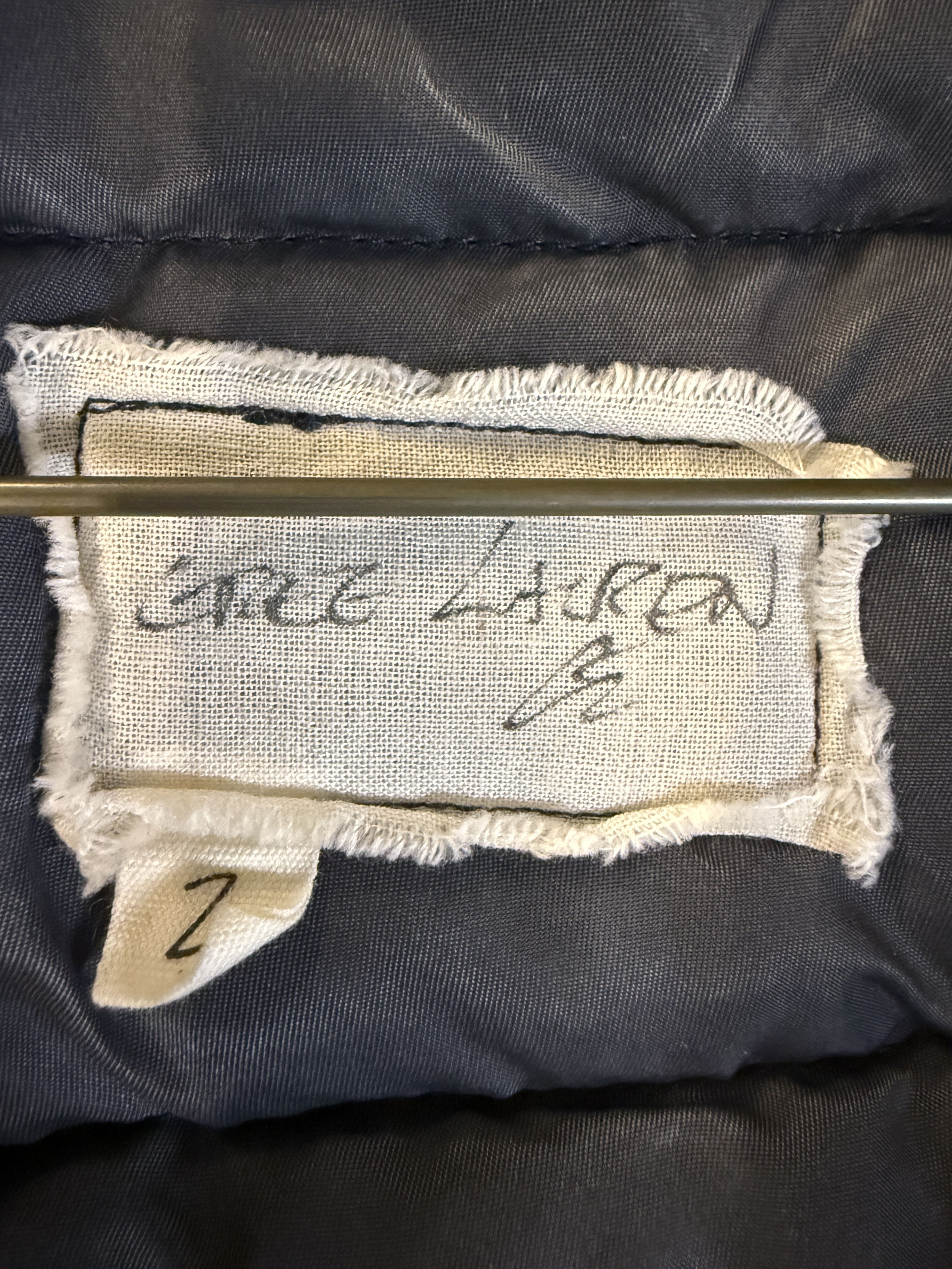 Greg Lauren Greg Lauren Navy Workwear Puffer Vest Size US M / EU 48-50 / 2 - 3 Thumbnail