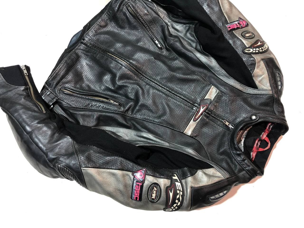 Other Teknic Leather Moto Racing Jacket Size US M / EU 48-50 / 2 - 6 Thumbnail