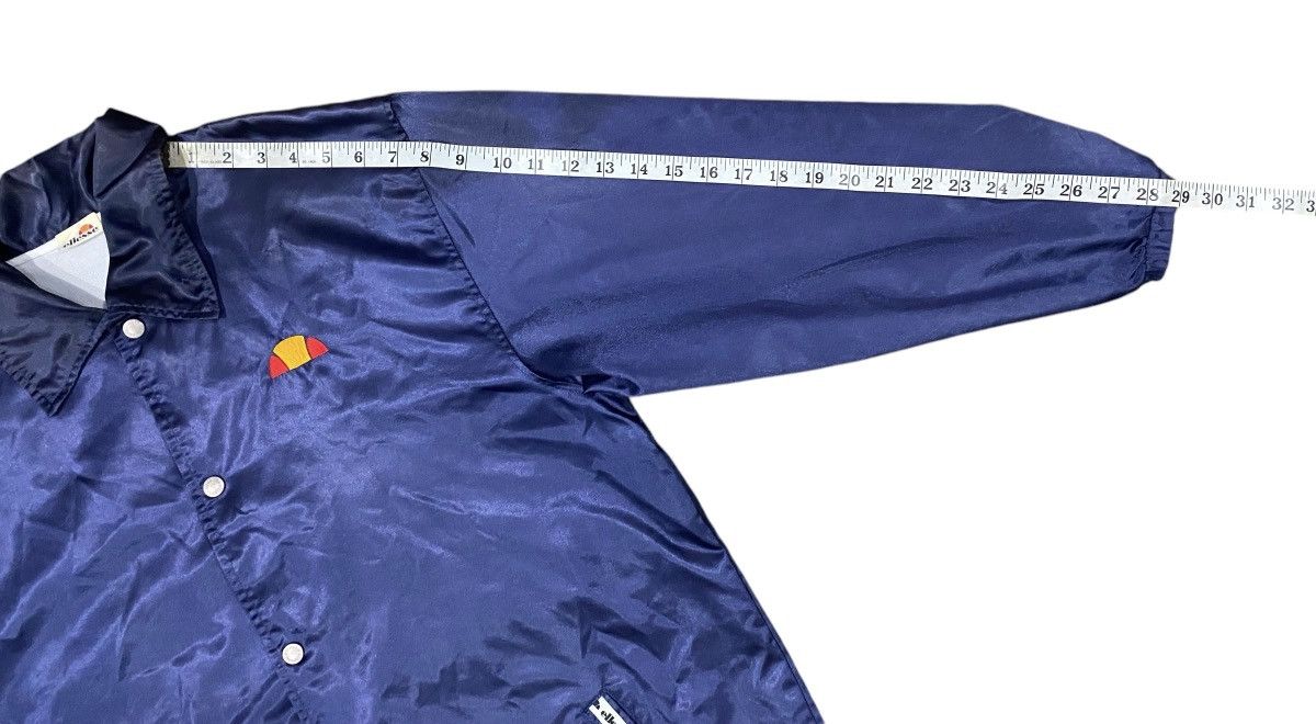 Ellesse × Vintage Vtg ELLESE 90s Polyster Button Jacket Size US L / EU 52-54 / 3 - 21 Thumbnail