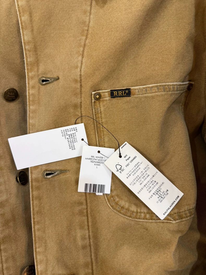RRL Ralph Lauren RRL Ralph Lauren Washed canvas corduroy workwear jacket Size US L / EU 52-54 / 3 - 8 Thumbnail