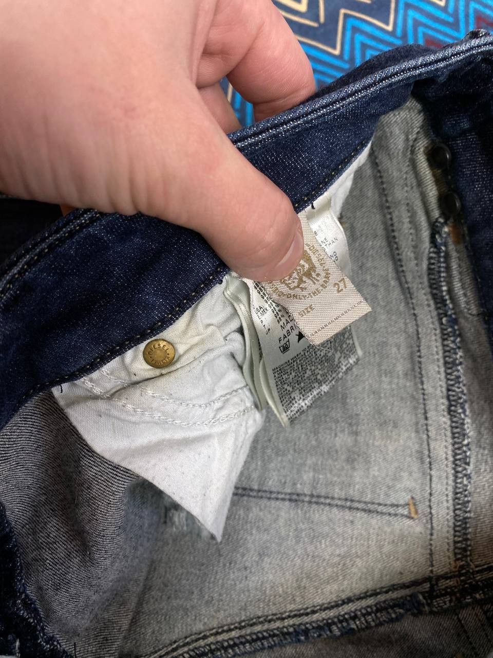 Diesel × Vintage Vintage Diesel Industry Denim Jeans Pants Rare Item Size 27" / US 4 / IT 40 - 3 Thumbnail