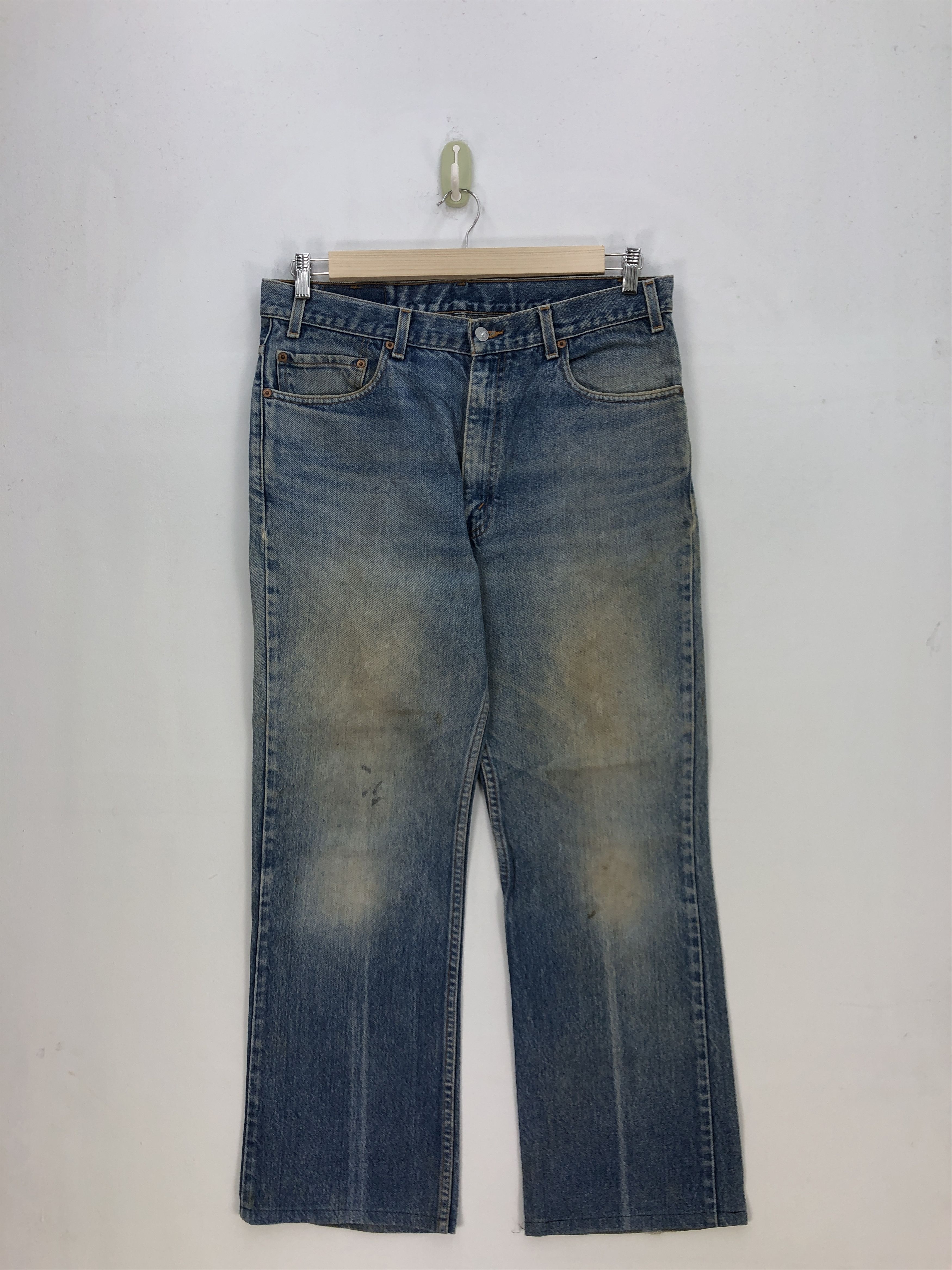 Levi's Vintage Levis Bell Bottom Jeans Bootcut Levi's Flare Denim Size US 34 / EU 50 - 1 Thumbnail