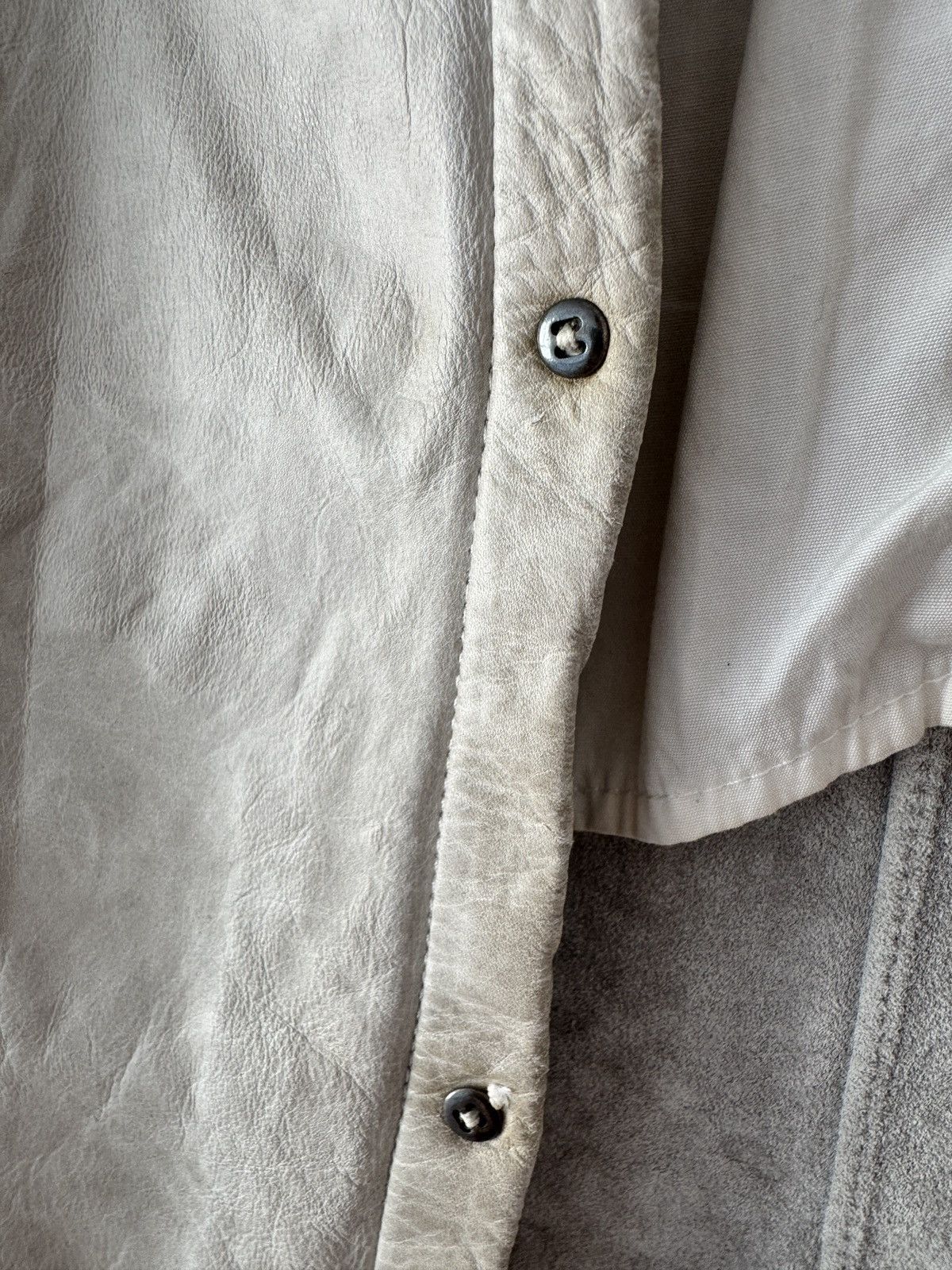 Carpe Diem Carpe Diem Washable Cowhide Leather Shirt Jacket - FW02 Size US S / EU 44-46 / 1 - 6 Thumbnail