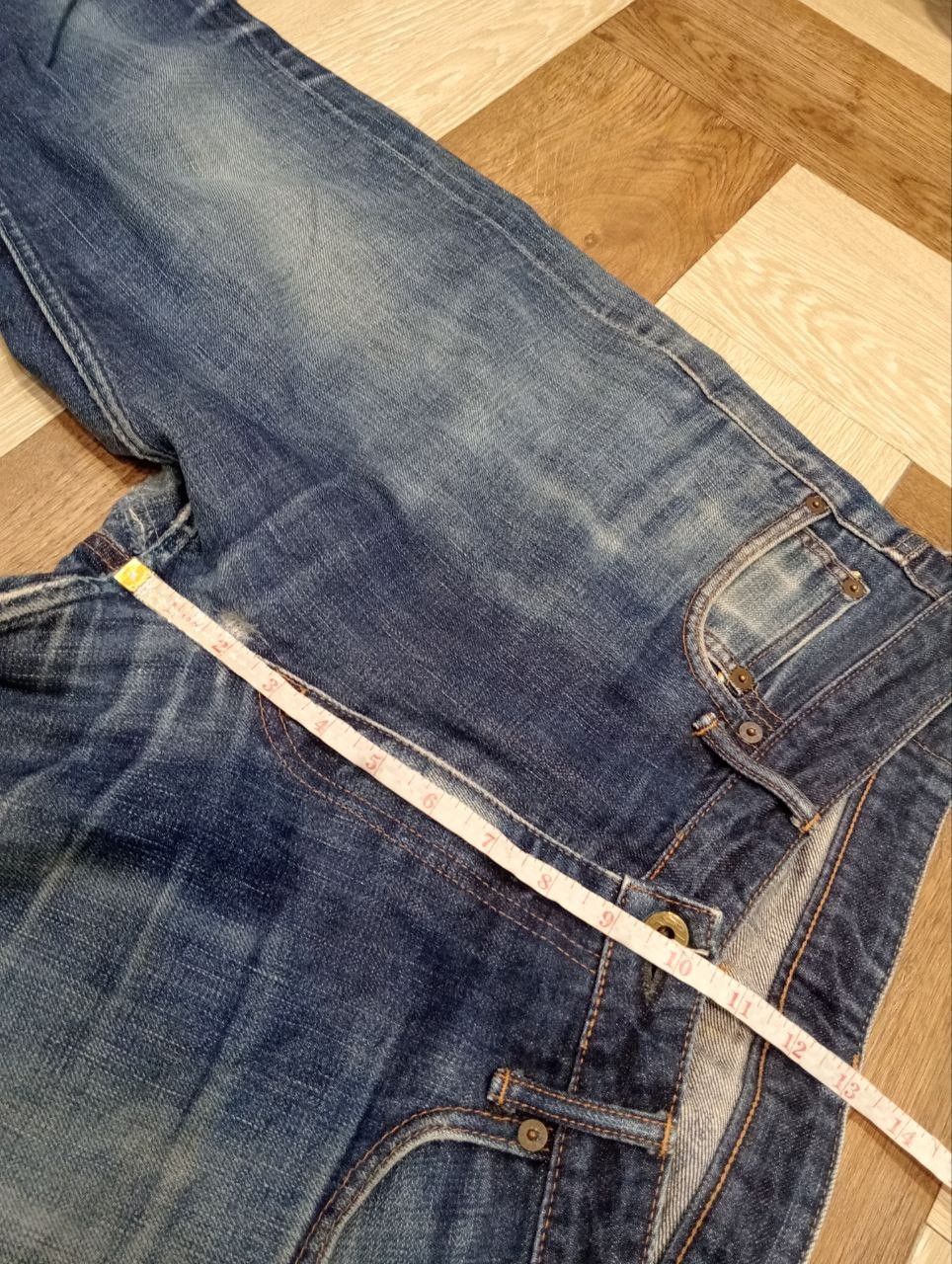 Japan Blue JAPAN BLUE DENIM BLUE SELVEDGE DISTRESSED PANTS Size US 34 / EU 50 - 18 Thumbnail