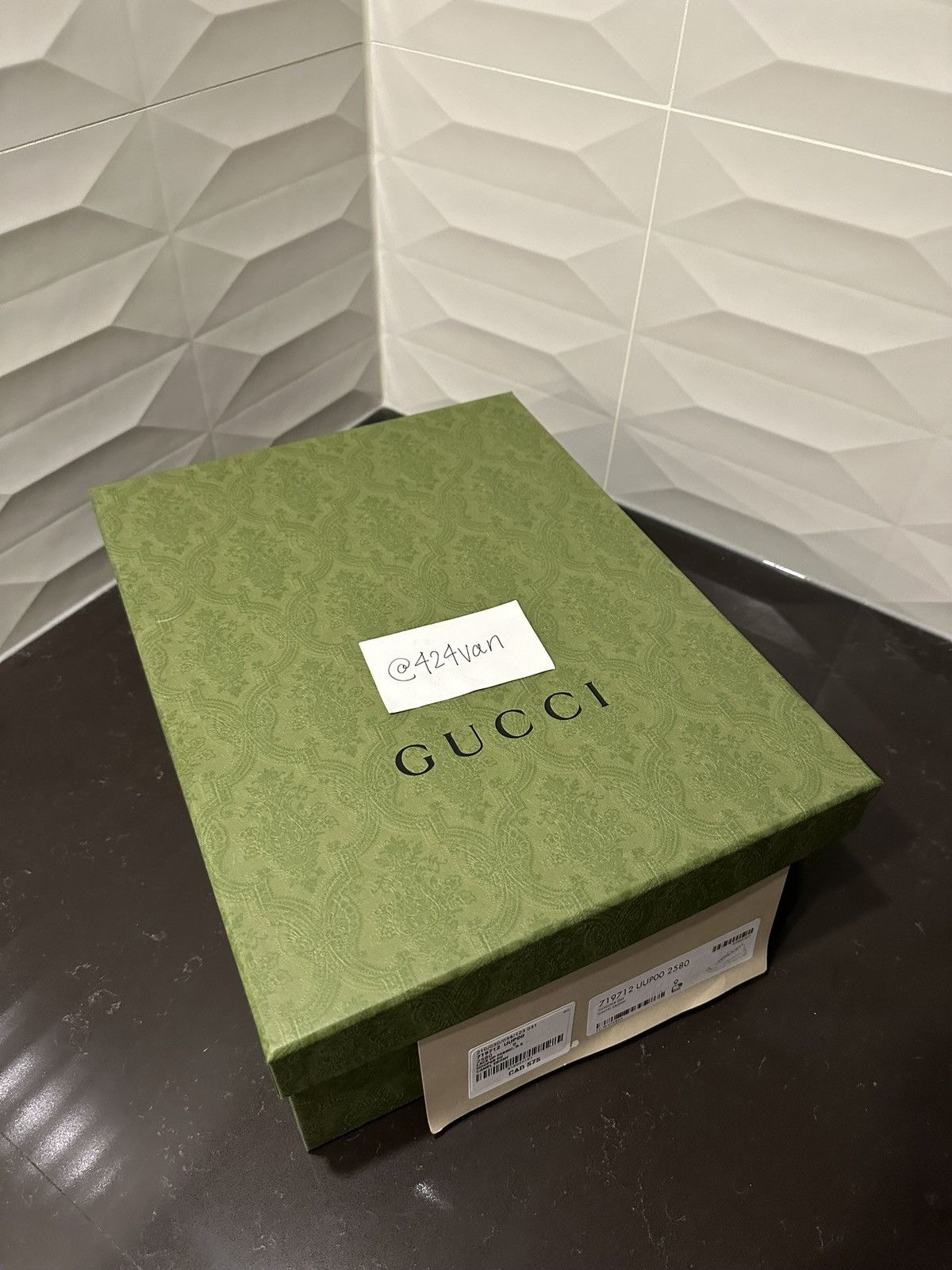 Gucci GUCCI WOOL LEATHER SNEAKER HOPPER GG CAMEL EBONY Size US 10 / EU 43 - 11 Thumbnail