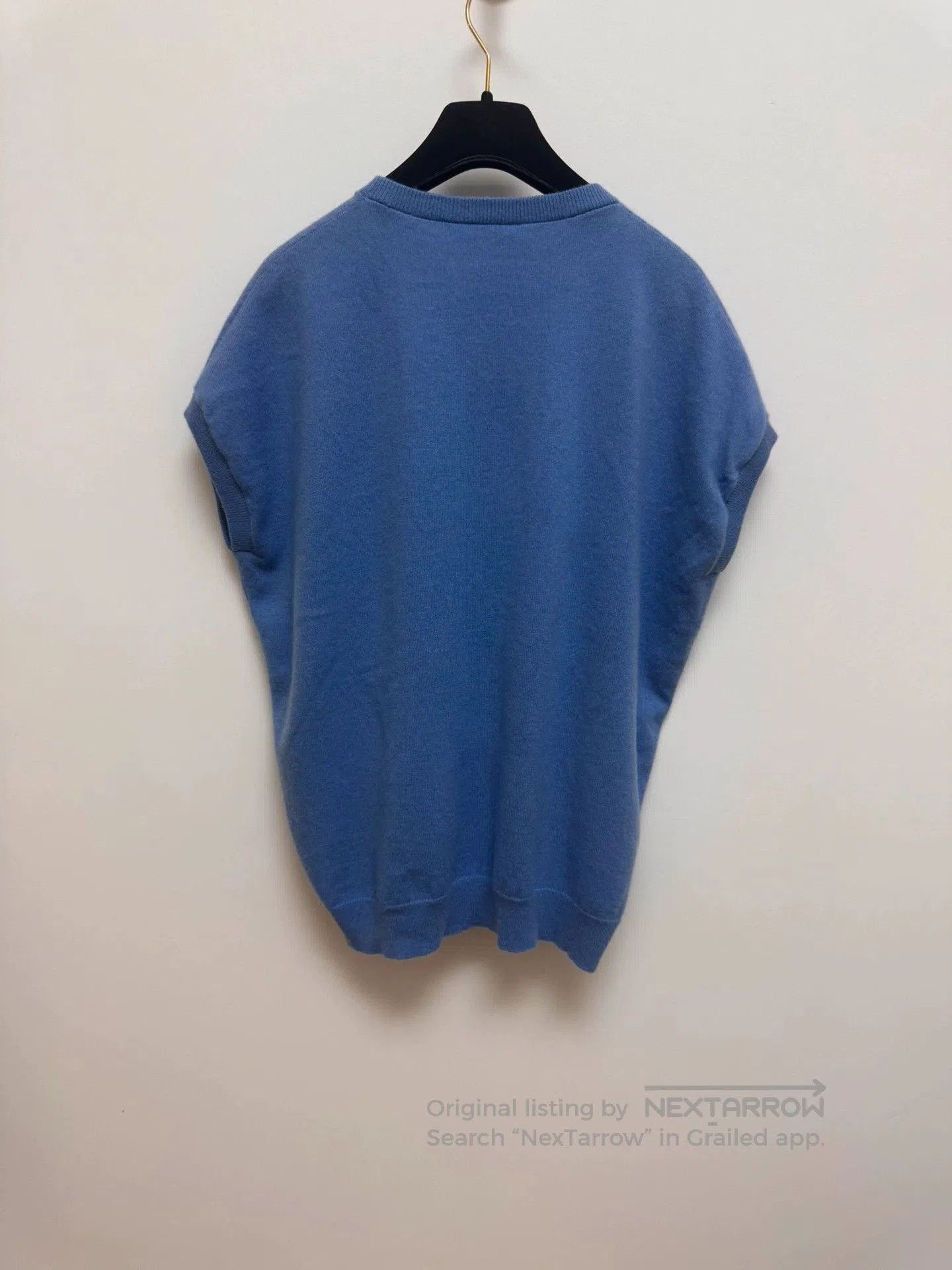 Brunello Cucinelli blue cashmere knit sweater by brunello cucinelli. Size US S / EU 44-46 / 1 - 2 Thumbnail