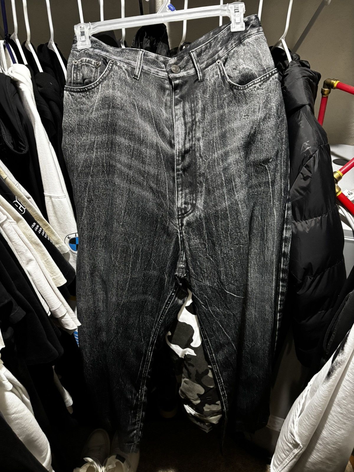 Balenciaga Balenciaga Trompe L’œil Denim Summer20 Size US 32 / EU 48 - 1 Thumbnail