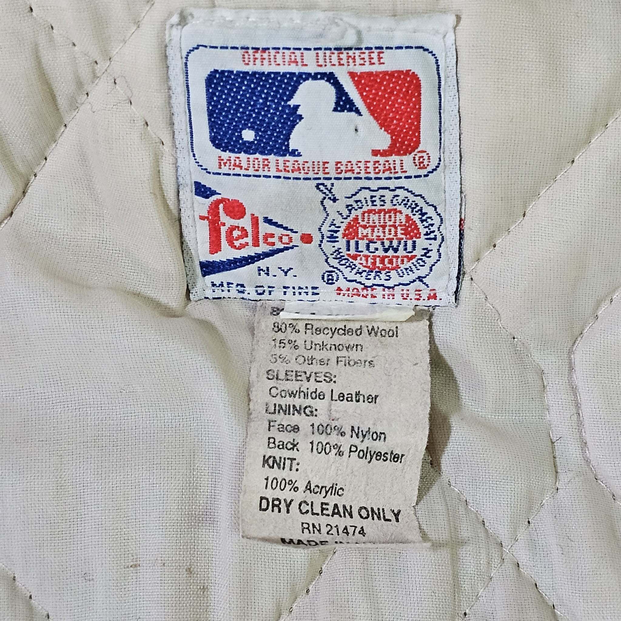 MLB Chicago White Sox Vintage 80s Felco Varsity Jacket Size US XL / EU 56 / 4 - 7 Thumbnail