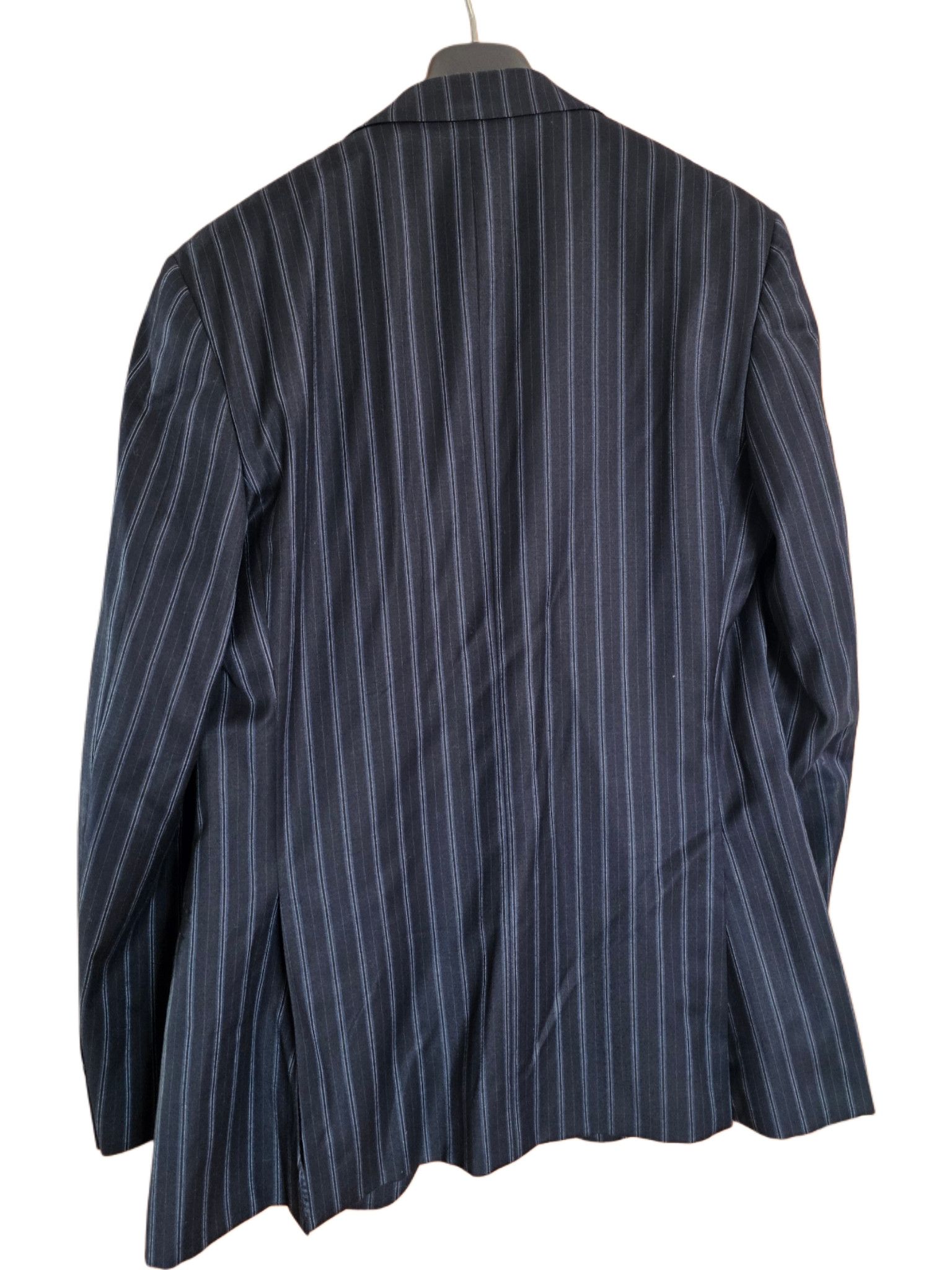 Versace Men’s Striped Suit – Wool & Cashmere