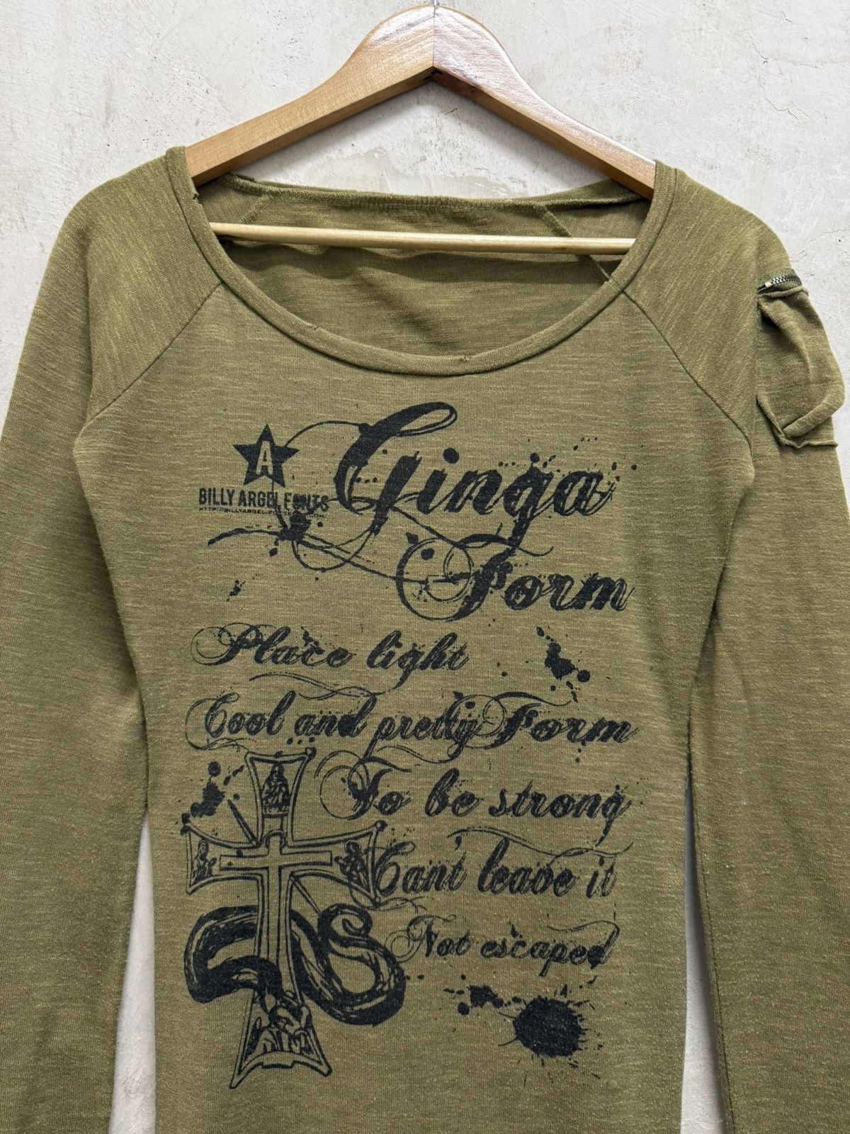 If Six Was Nine Japanese Brand Cross Wild Poems ifsixwasnine lgb Punk Tees Size US XS / EU 42 / 0 - 2 Thumbnail